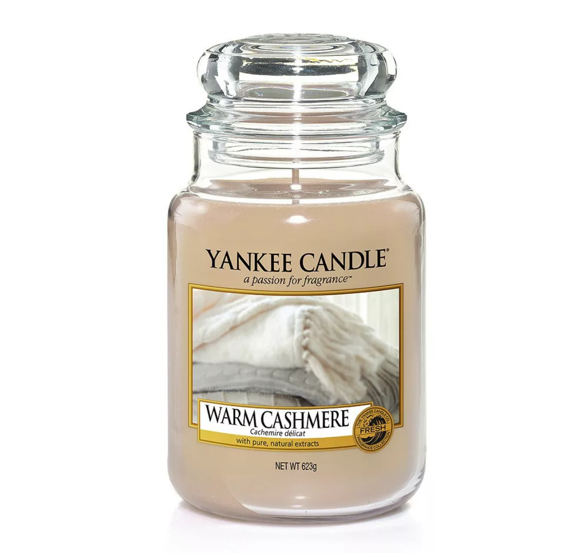 Yankee Candle Duftkerze Warm Cashmere 623 g günstig online kaufen