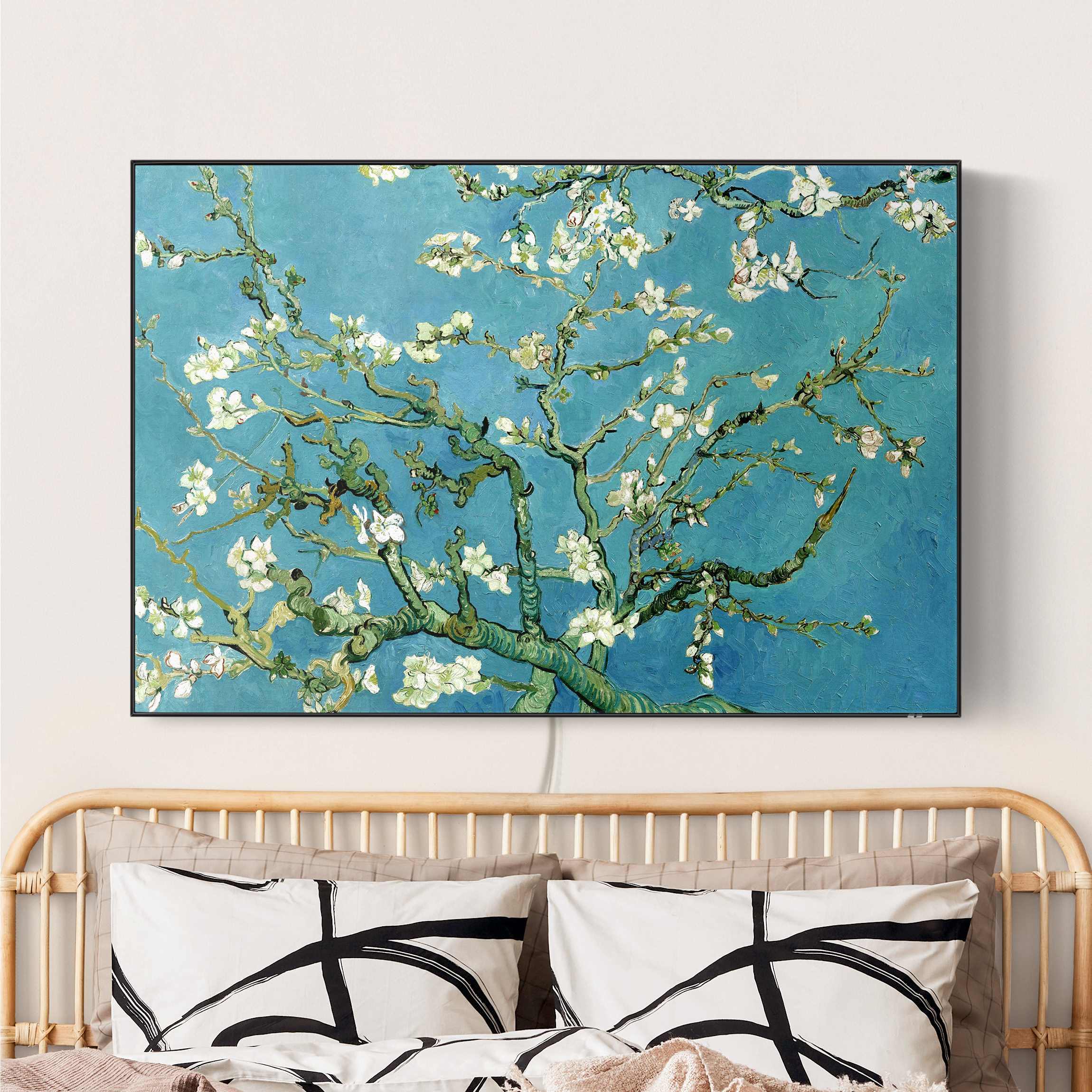 LED-Wechselbild Vincent van Gogh - Mandelblüte günstig online kaufen