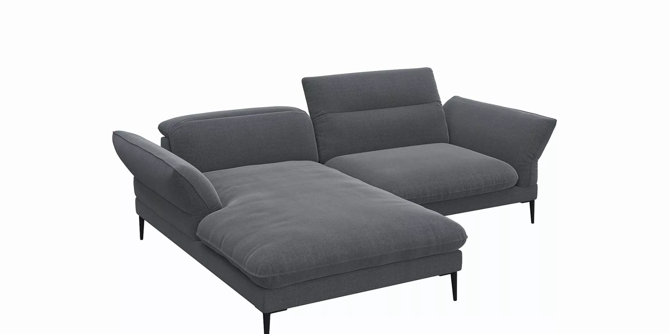 FLEXLUX Ecksofa "Salino, Funktionssofa mit Recamiere, Relaxsofa, Ecksofa", günstig online kaufen