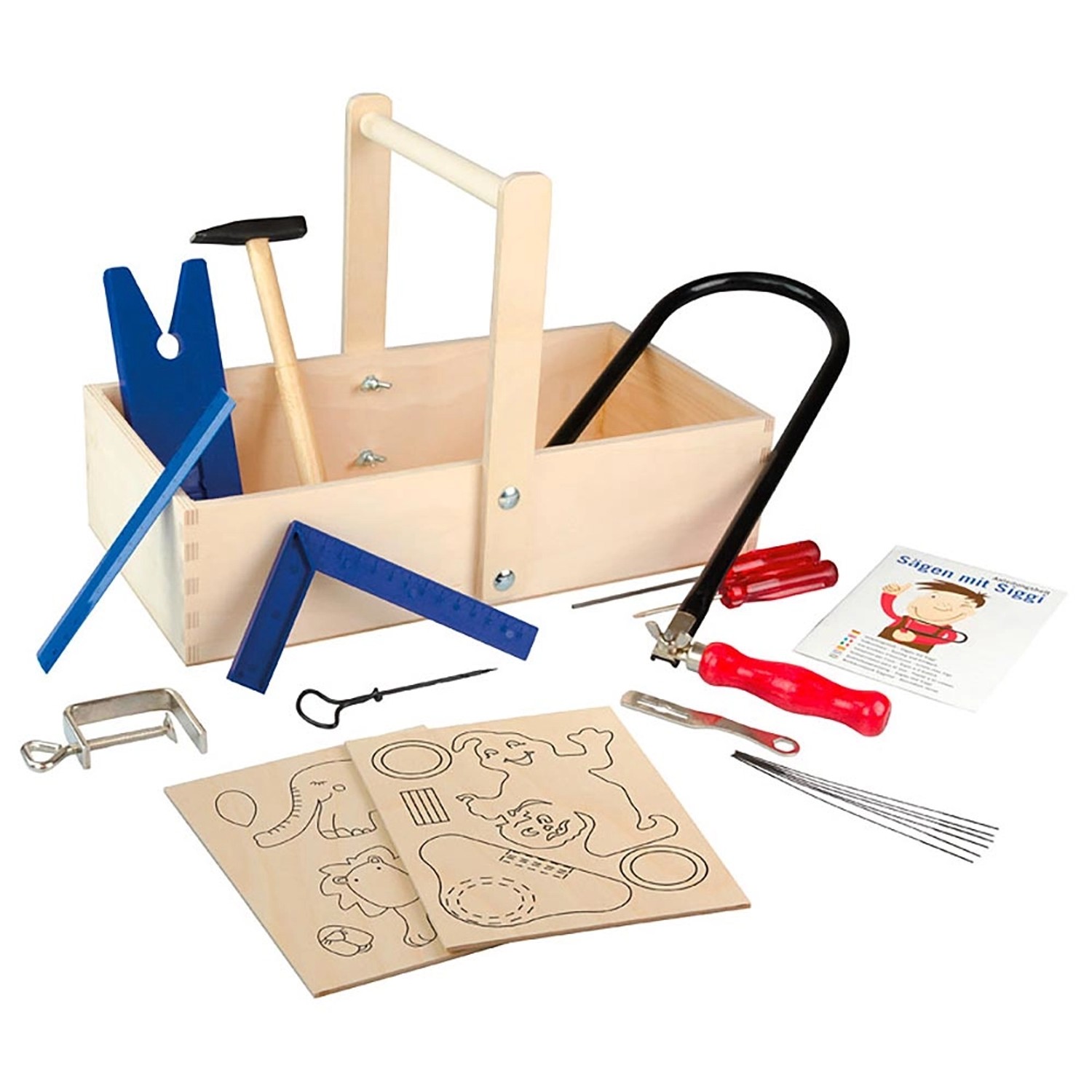 Pebaro Laubsäge-Set 20-Teilig In Schreinerkiste günstig online kaufen