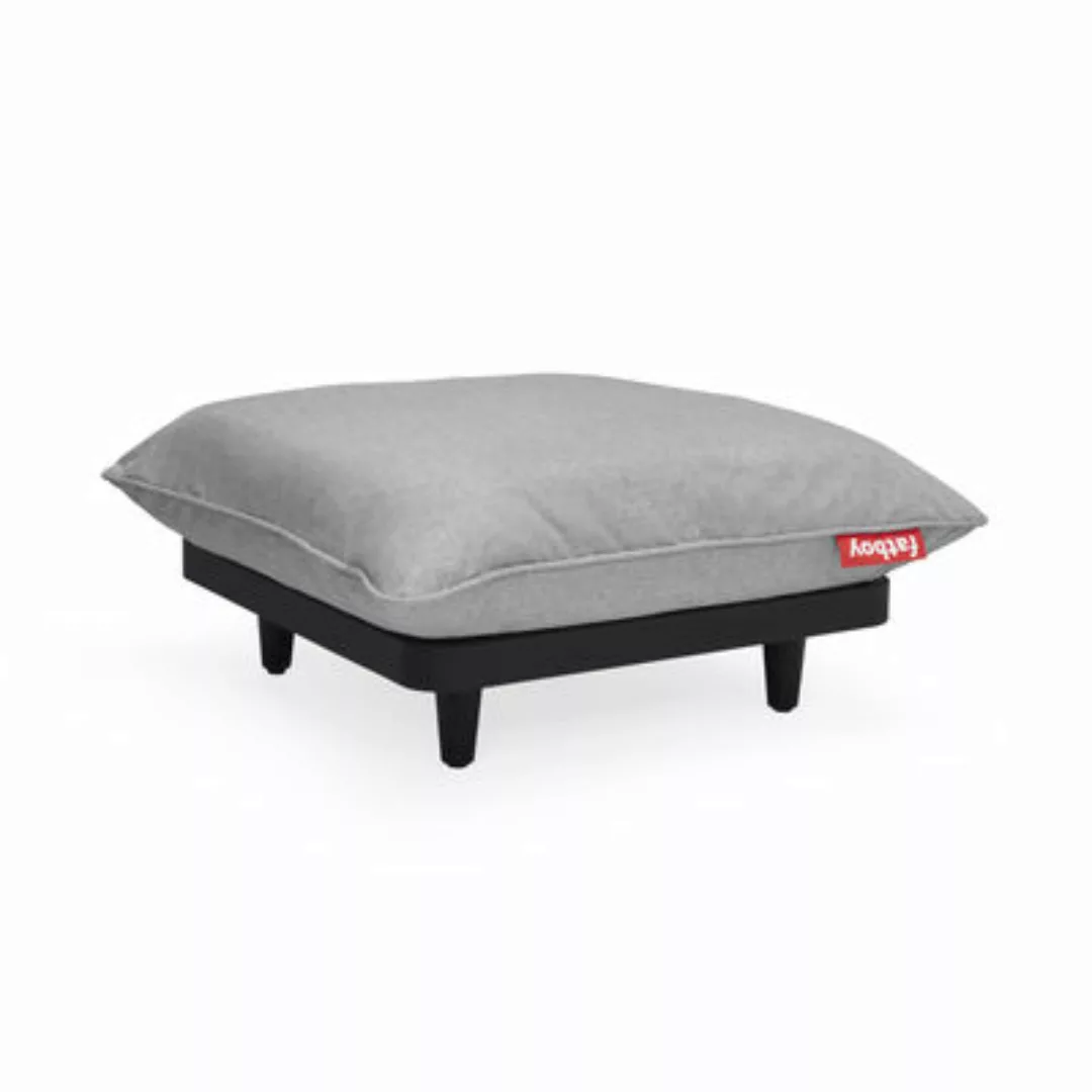 Sitzkissen Paletti textil grau / 90 x 90 cm - Fatboy - Grau günstig online kaufen