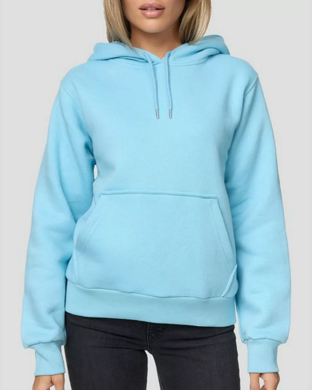 Smith & Solo Kapuzensweatshirt Hoodie Damen Kapuzenpullover (1-tlg) mit Kan günstig online kaufen