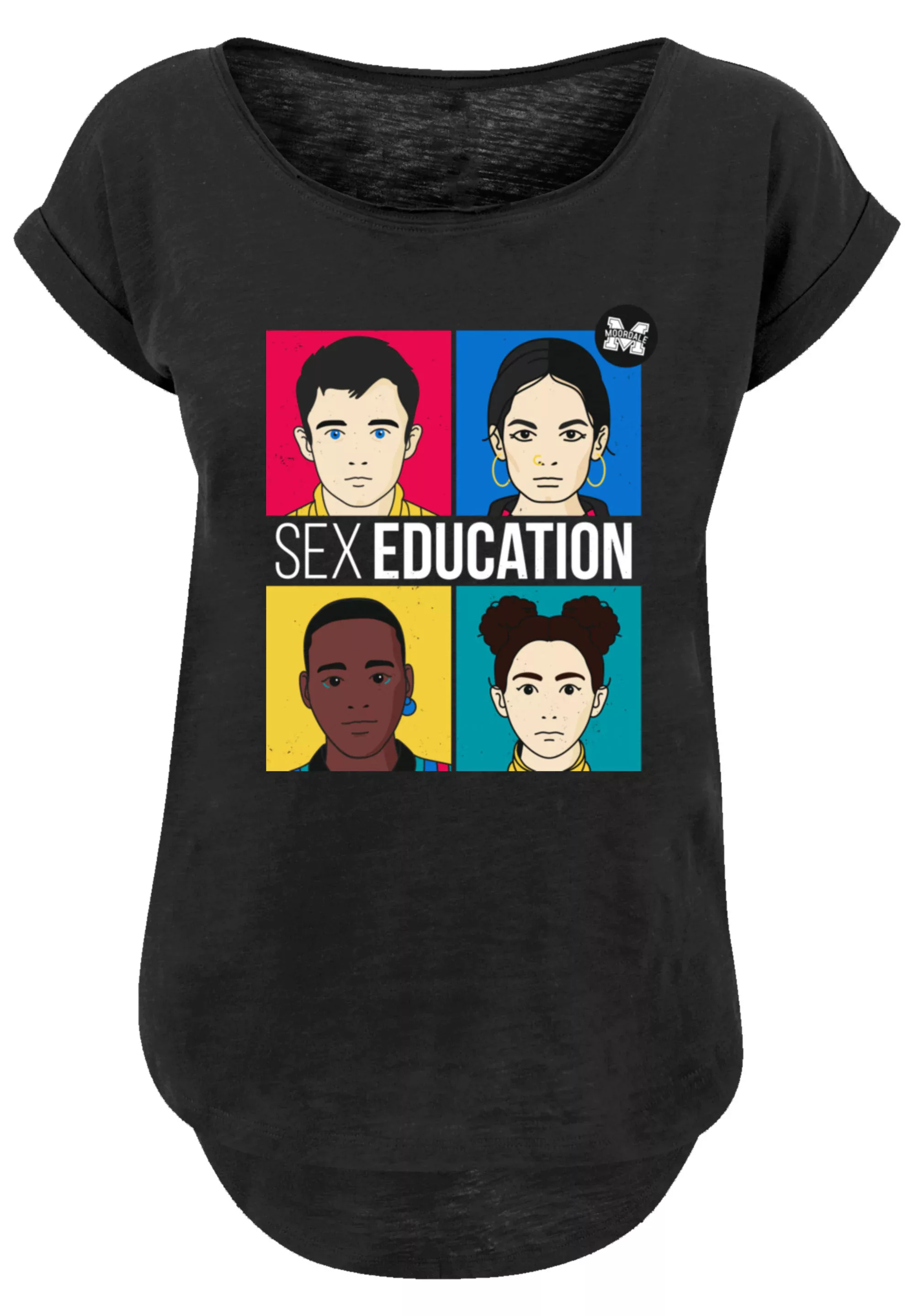 F4NT4STIC T-Shirt "Sex Education Teen Illustrated Netflix TV Series", Premi günstig online kaufen