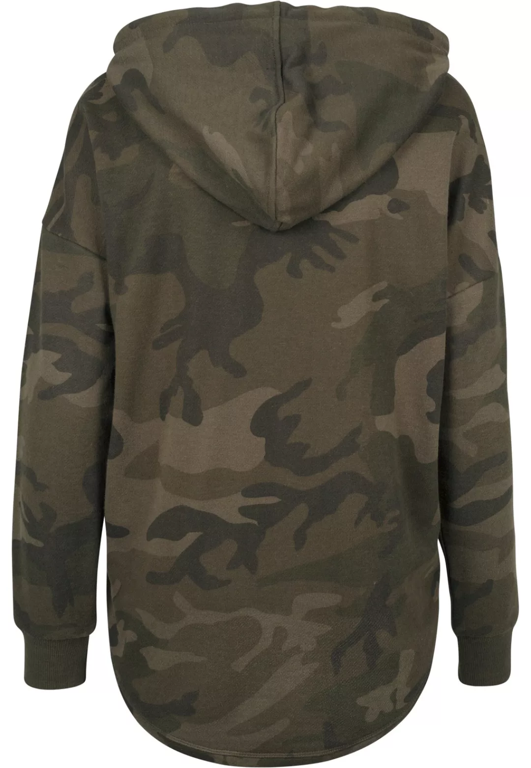 URBAN CLASSICS Rundhalspullover "Urban Classics Damen Ladies Oversized Camo günstig online kaufen