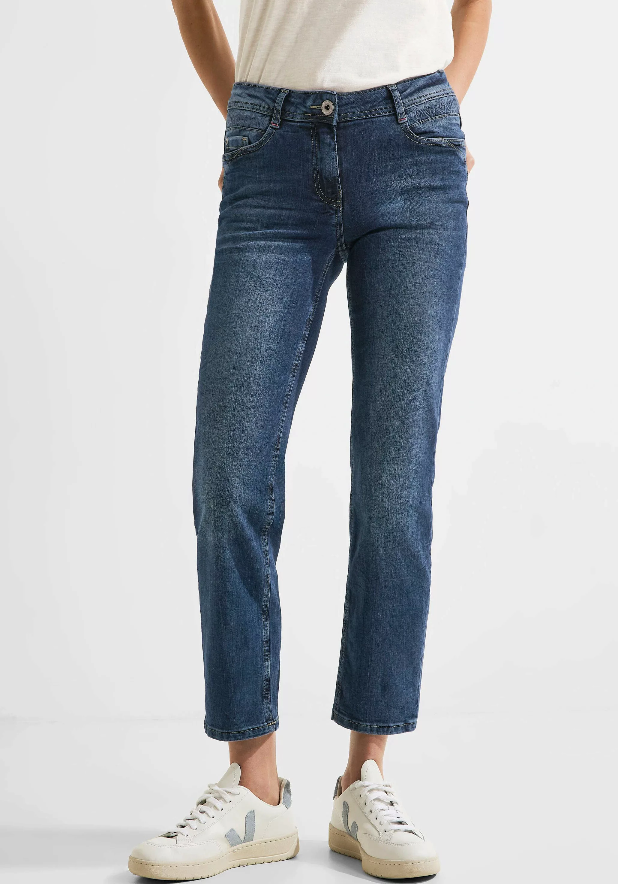 Cecil 7/8-Jeans im klassischen Five-Pocket-Stil günstig online kaufen
