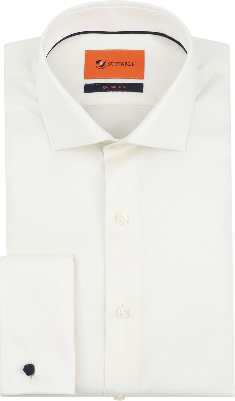 Suitable Hemd Ecru  - Größe 41 günstig online kaufen