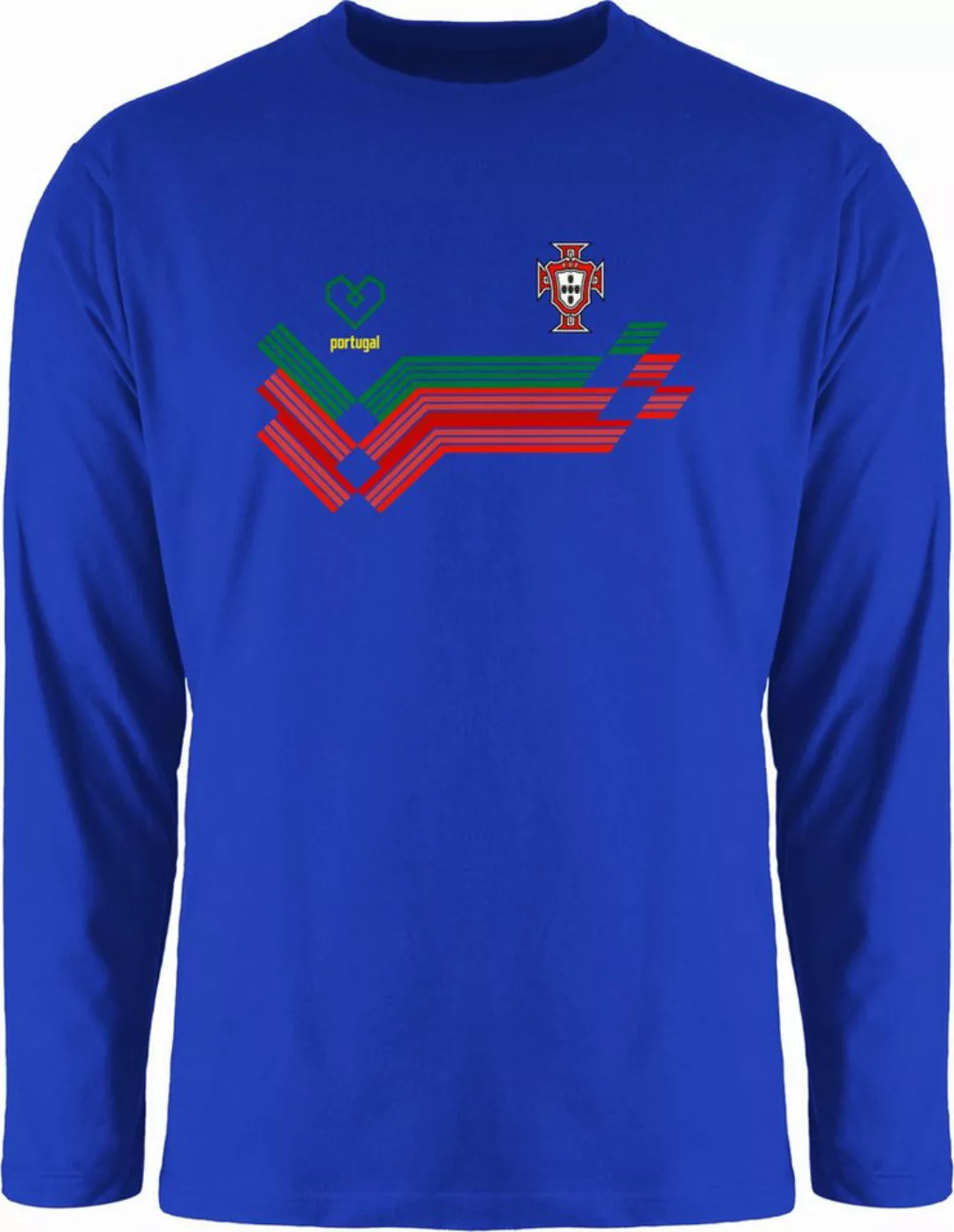 Shirtracer Rundhalsshirt Portugal Fanartikel EM, Portugal Wappen 2024 Fussb günstig online kaufen