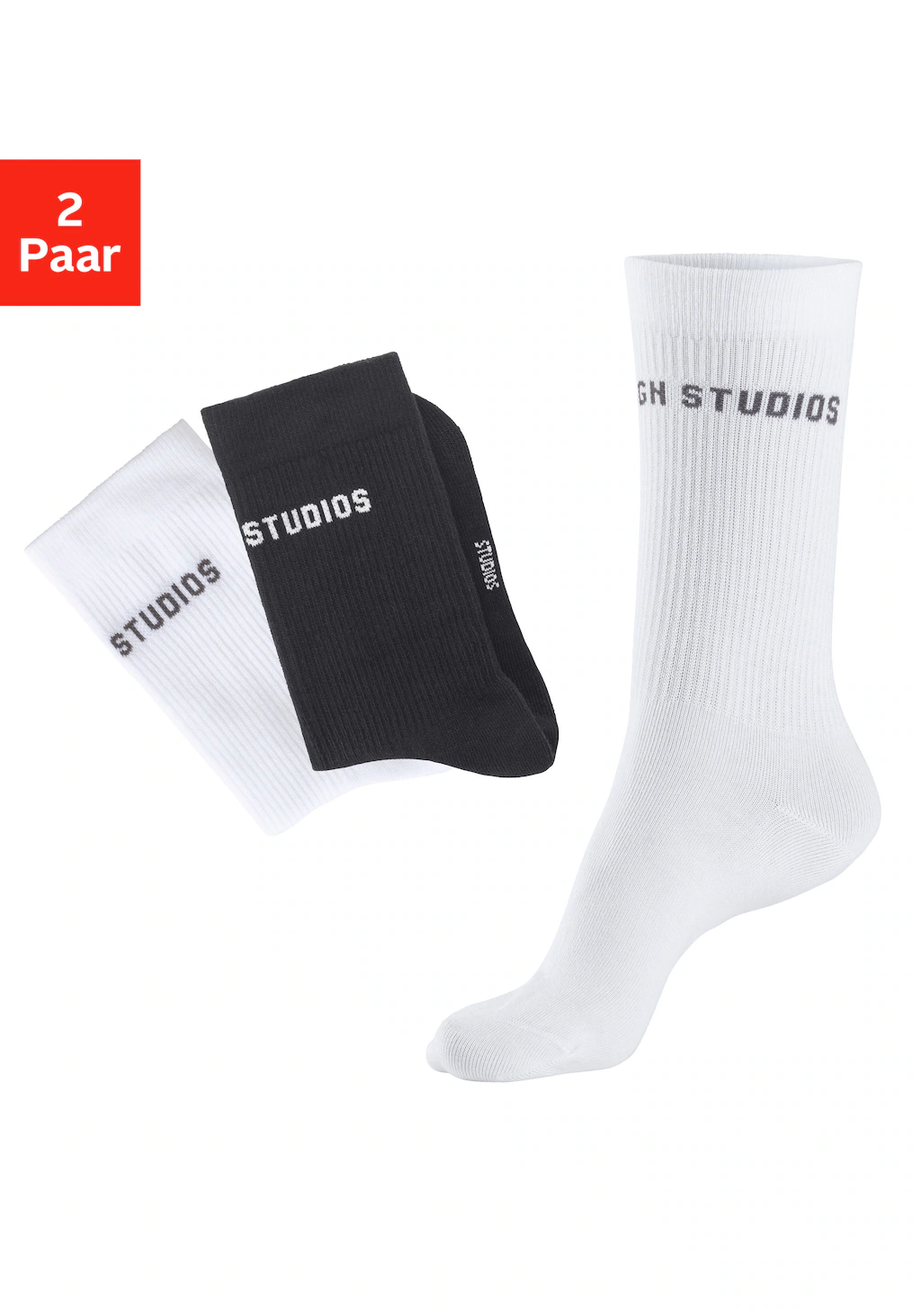 Copenhagen Studios Tennissocken, (Packung, 2 Paar), ohne Frottee günstig online kaufen