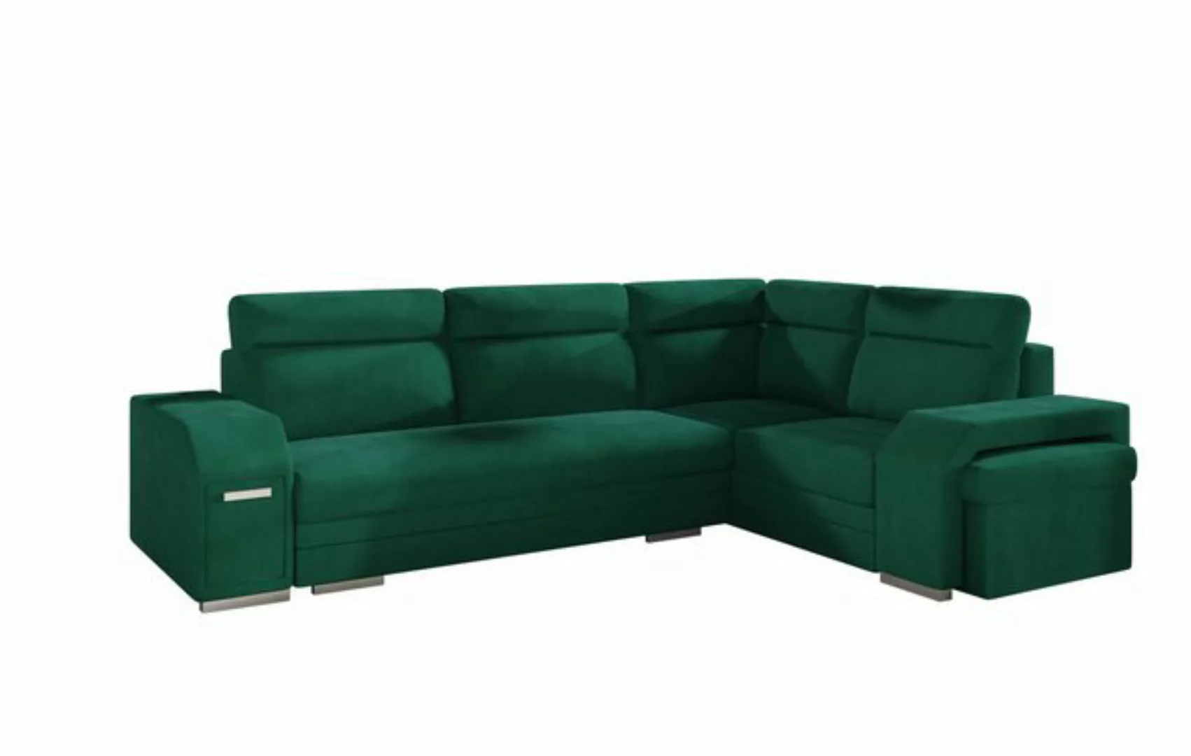 ALTDECOR Ecksofa ALVA, Couch mit Schlaffunktion, Wohnzimmer - Wohnlandschaf günstig online kaufen