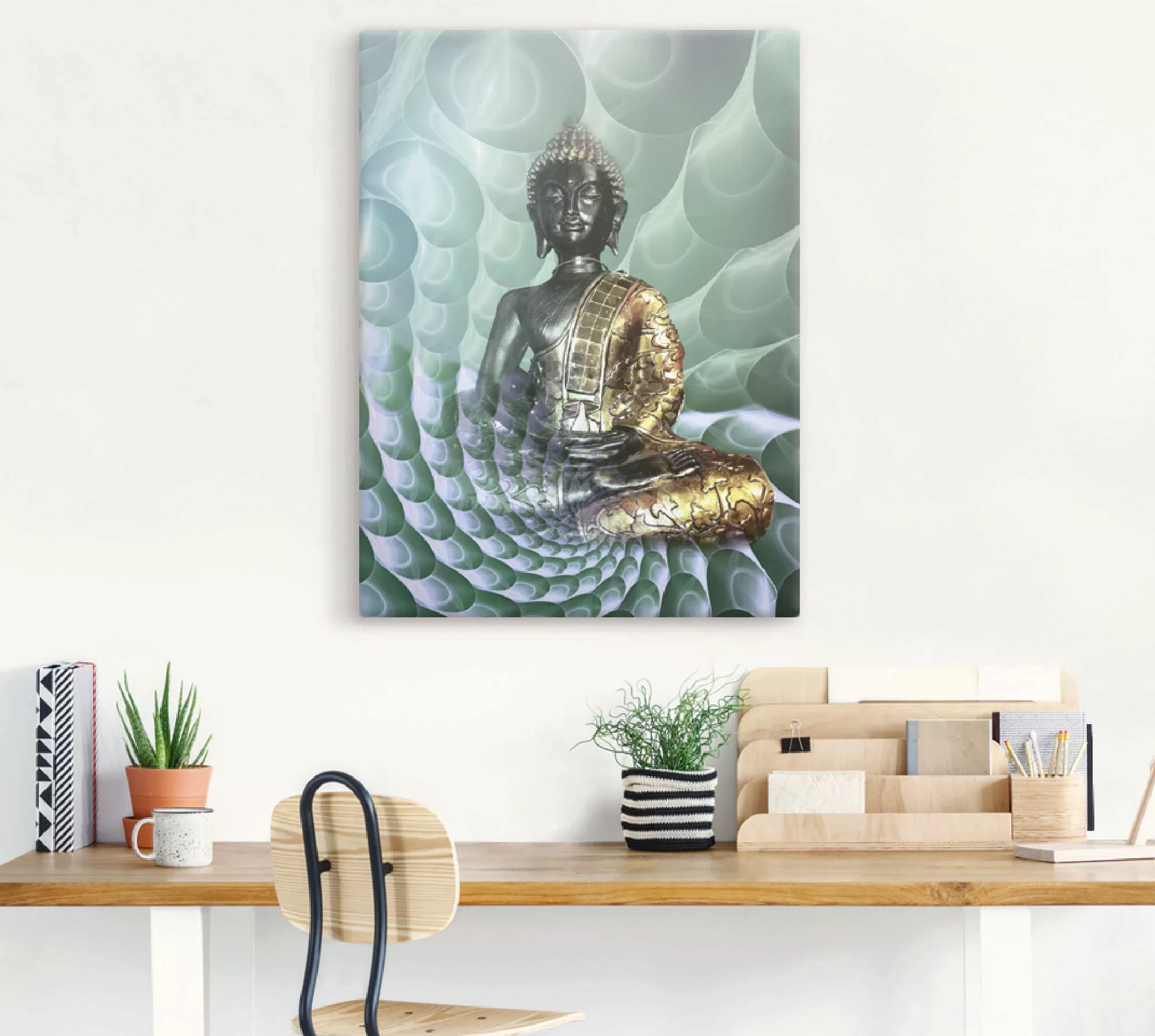 Artland Wandbild »Buddhas Traumwelt CB«, Religion, (1 St.), als Alubild, Ou günstig online kaufen