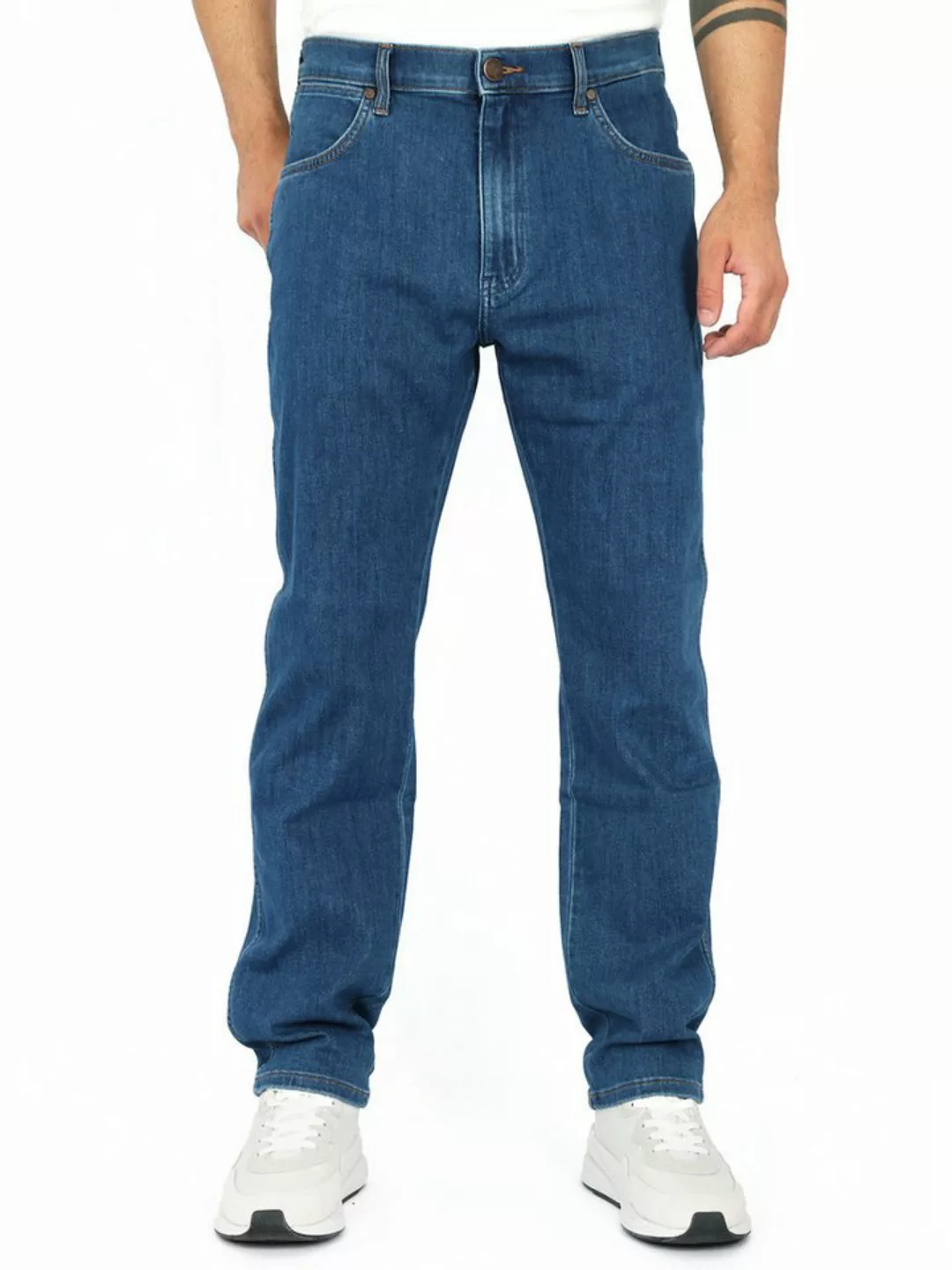 Wrangler Tapered-fit-Jeans Regular Fit Hose - River Coldwater günstig online kaufen