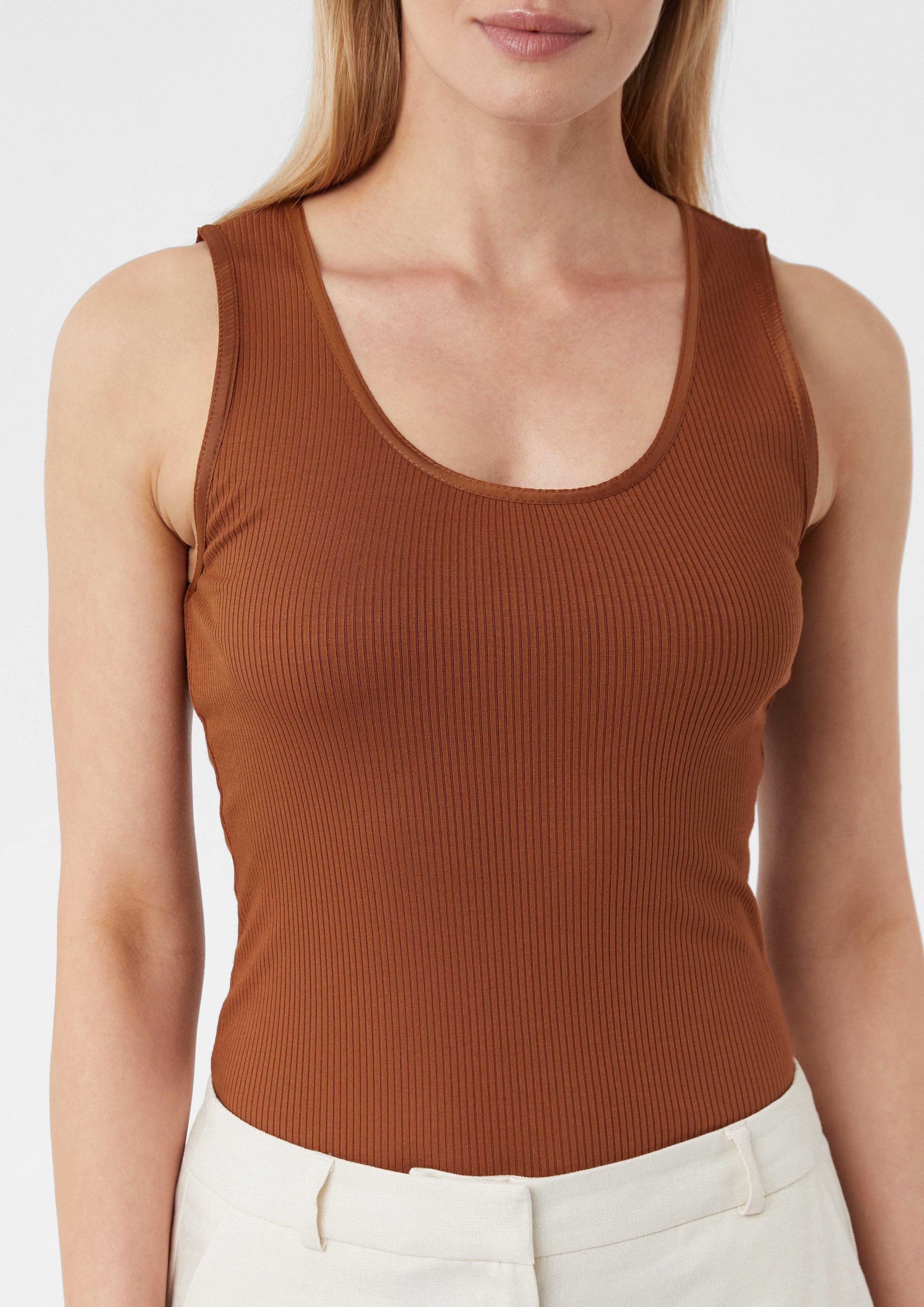 Comma Shirttop Top im Slim Fit günstig online kaufen