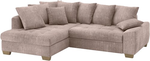 Mr. Couch Ecksofa »Nikita II, L-Form«, Wahlweise mit Bettfunktion, Bettkast günstig online kaufen