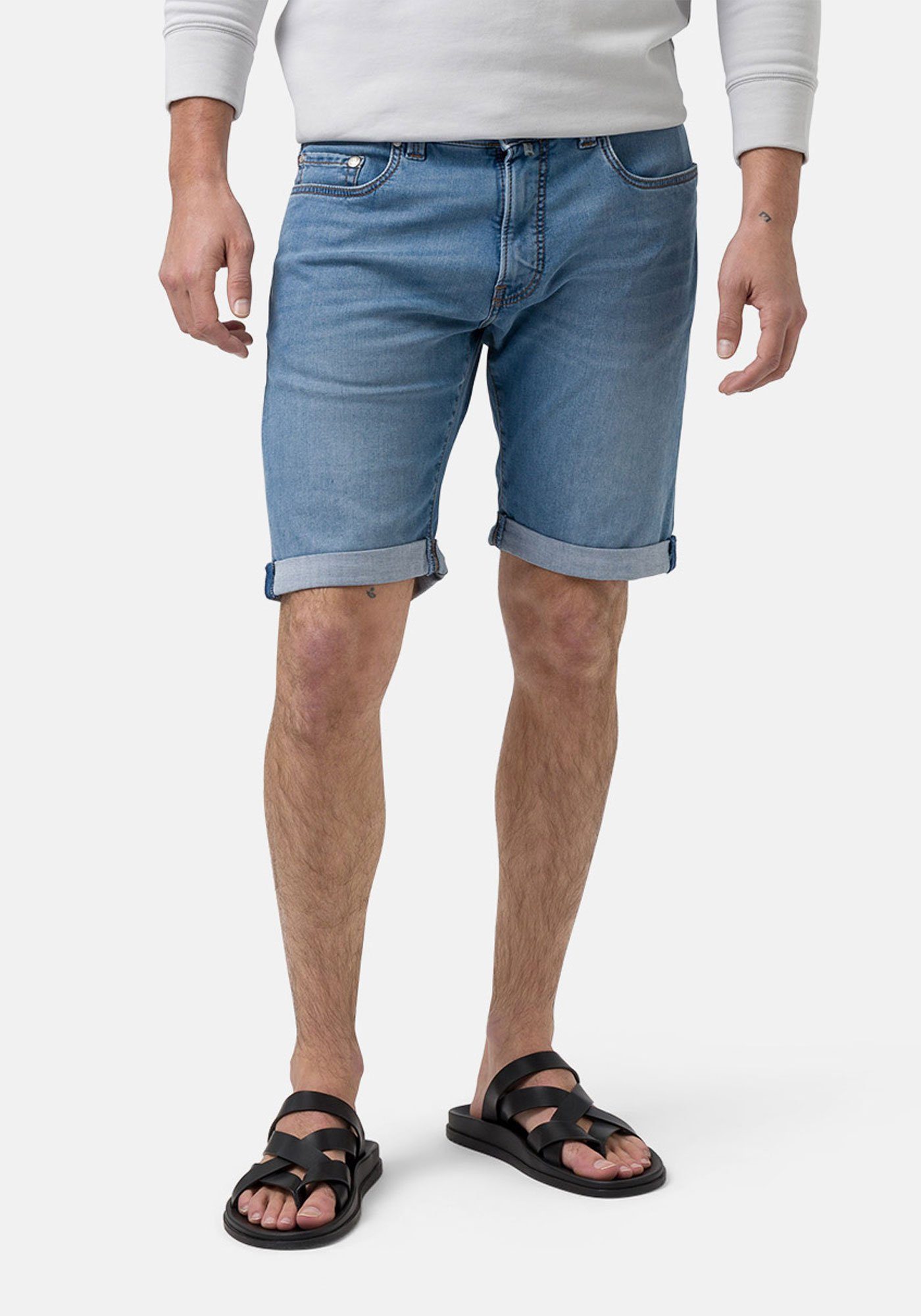 Pierre Cardin Jeansshorts Lyon Bermuda Futureflex günstig online kaufen