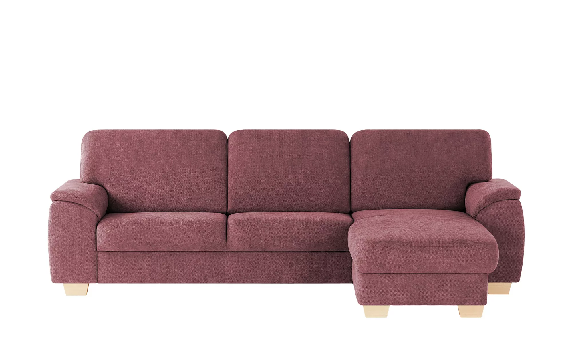 smart Ecksofa  Valencia - rot - 90 cm - Polstermöbel > Sofas > Ecksofas - M günstig online kaufen