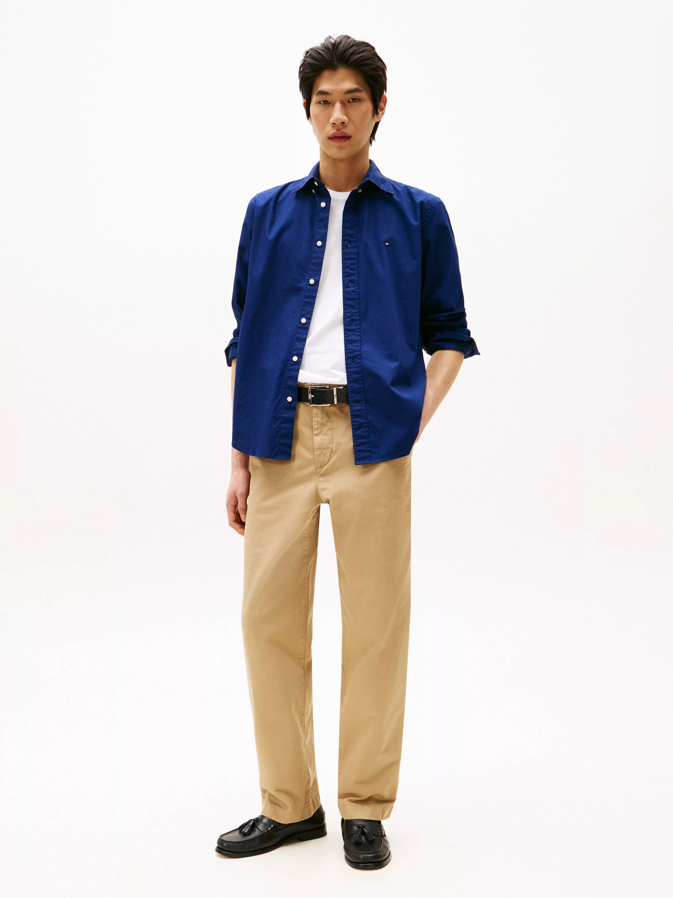 Tommy Hilfiger Businesshemd FLEX POPLIN SOLID günstig online kaufen