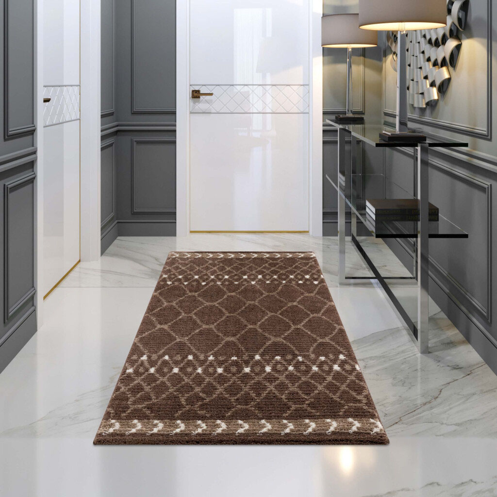Carpet City Teppich »April 2312«, rechteckig, 10 mm Höhe, Läufer, weich dur günstig online kaufen
