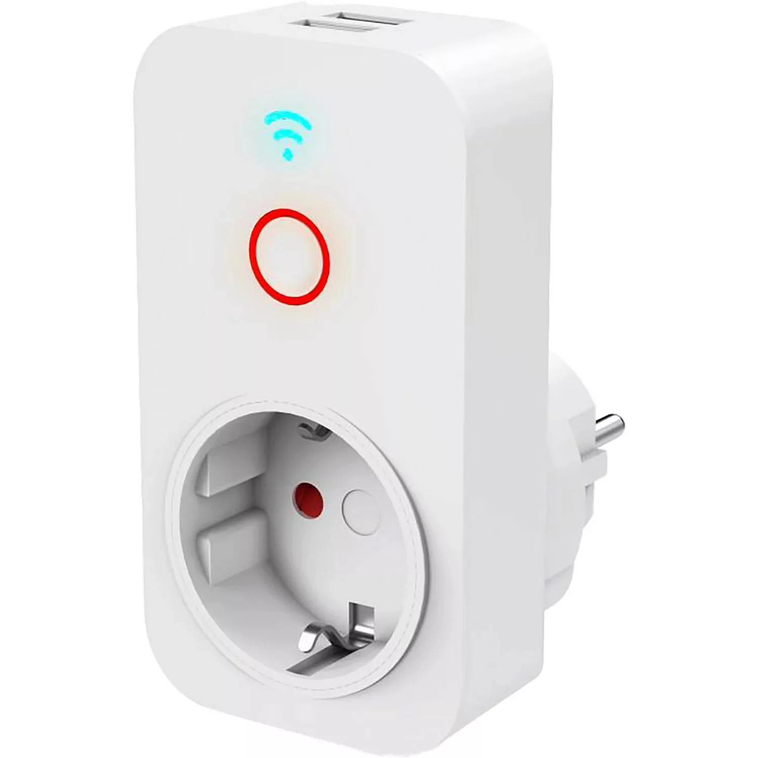 Hama Smart WLAN-Steckdose + 2x USB-A, 2.300W günstig online kaufen