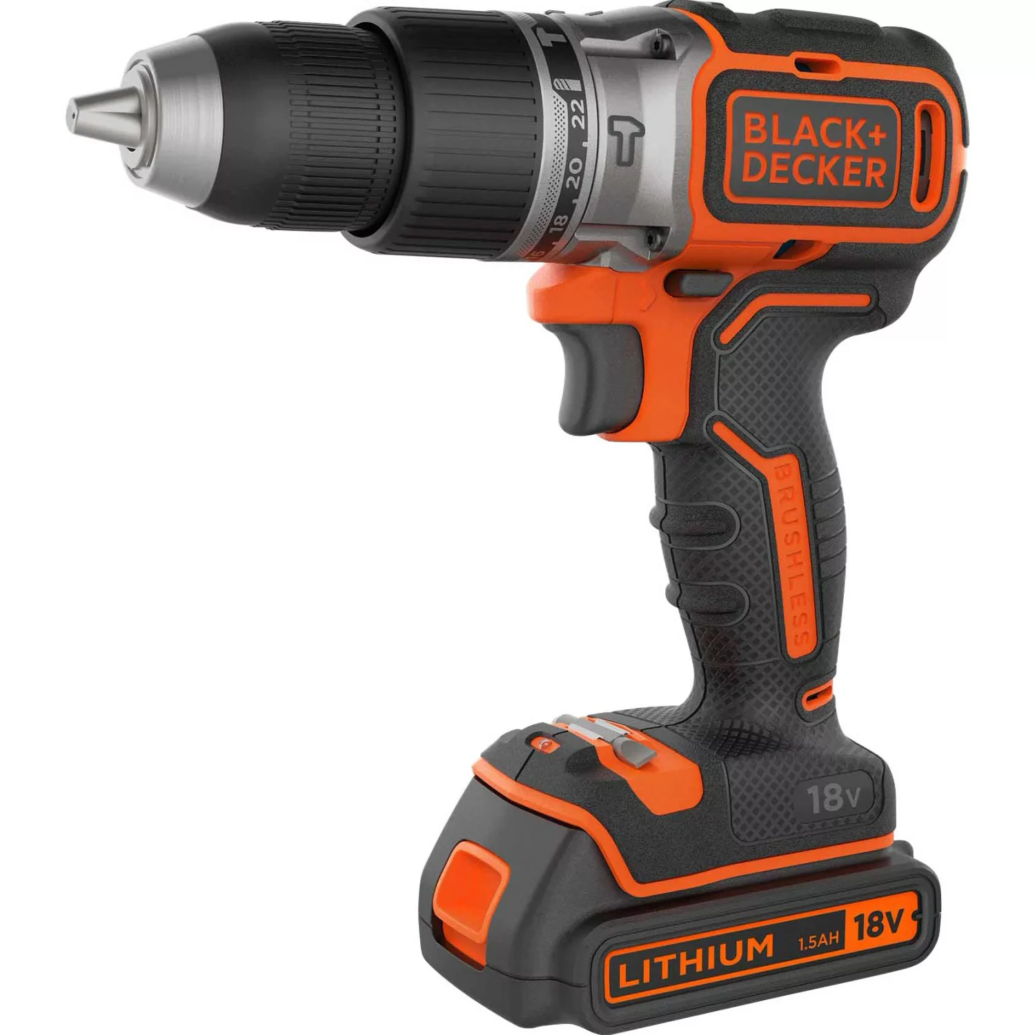 Black+Decker 18 V Akku-Schlagbohrschrauber BL188K inkl. 1,5 Ah Akku mit Kof günstig online kaufen