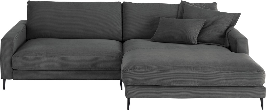 INOSIGN Ecksofa »Downtown, B/T/H: 272/190/84 cm L-Form«, weicher Sitzkomfor günstig online kaufen