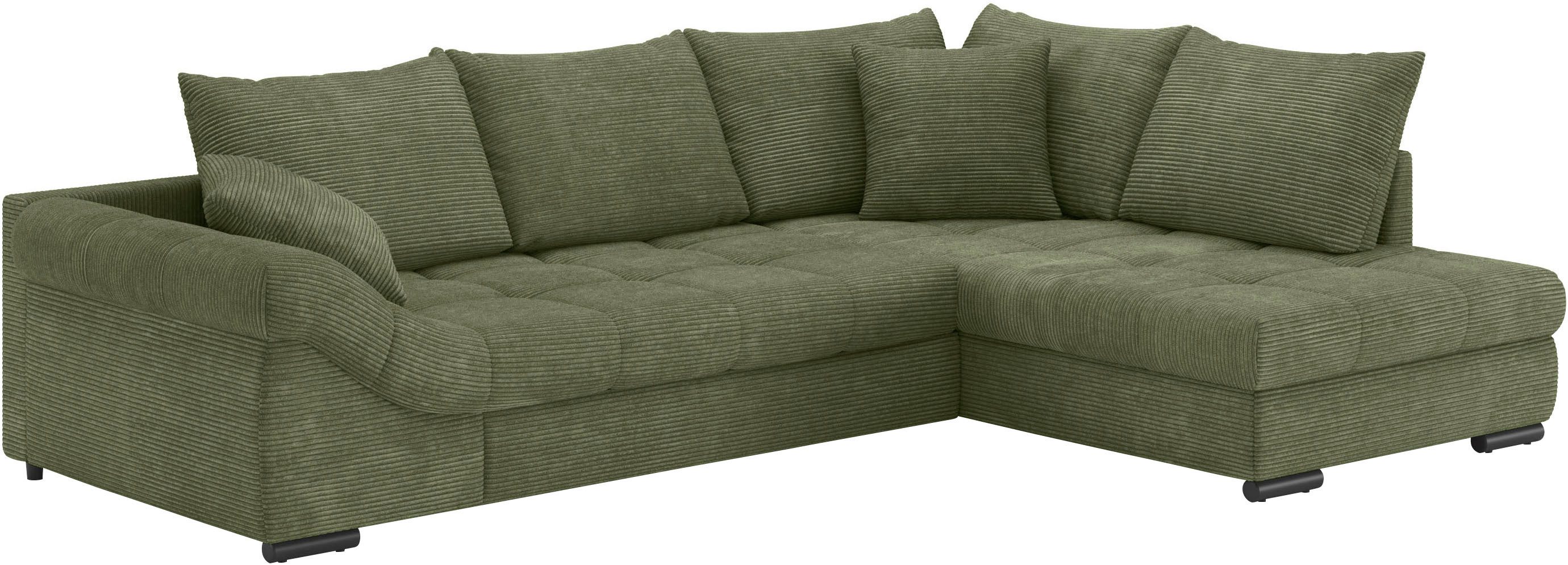 Mr. Couch Ecksofa "Allegro DuraFlex, L-Form", Hochschläfer-Bettauszug, Kalt günstig online kaufen