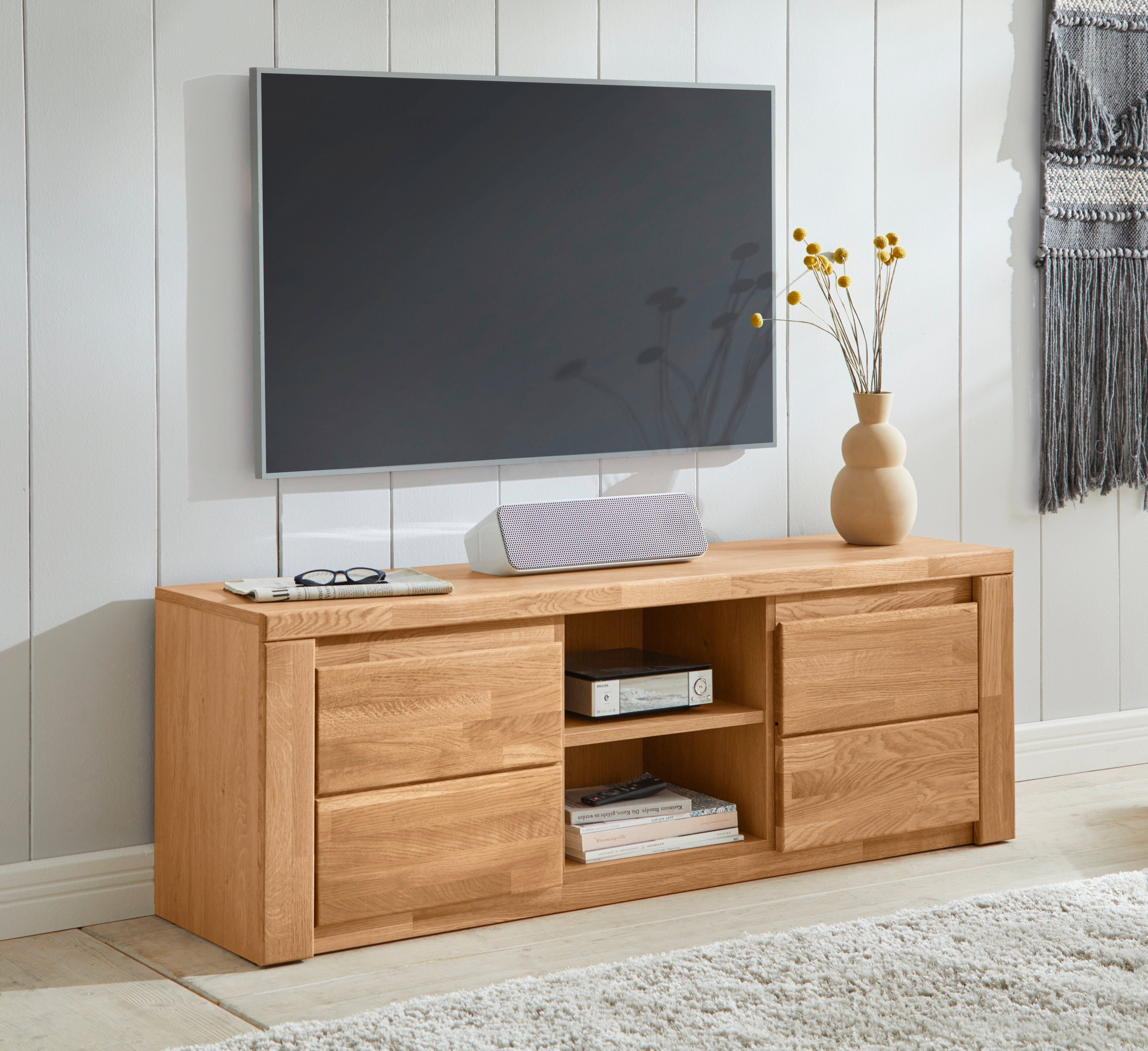 Home affaire Lowboard "Burani", grifflose Optik günstig online kaufen