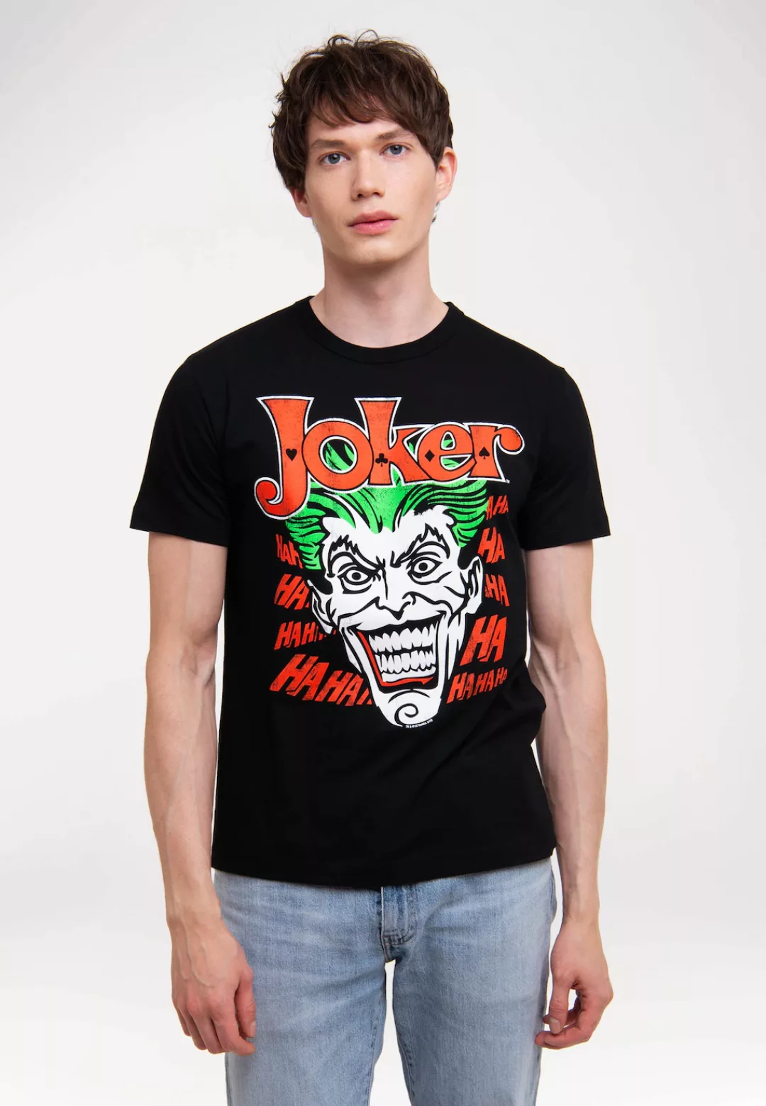 LOGOSHIRT T-Shirt "Joker - Batman", mit coolem Aufdruck günstig online kaufen