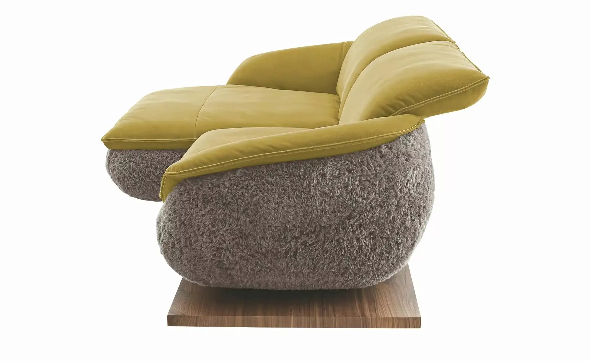 KOINOR Ecksofa  Mooove ¦ gelb ¦ Maße (cm): B: 242 H: 99 T: 120.0 Polstermöb günstig online kaufen