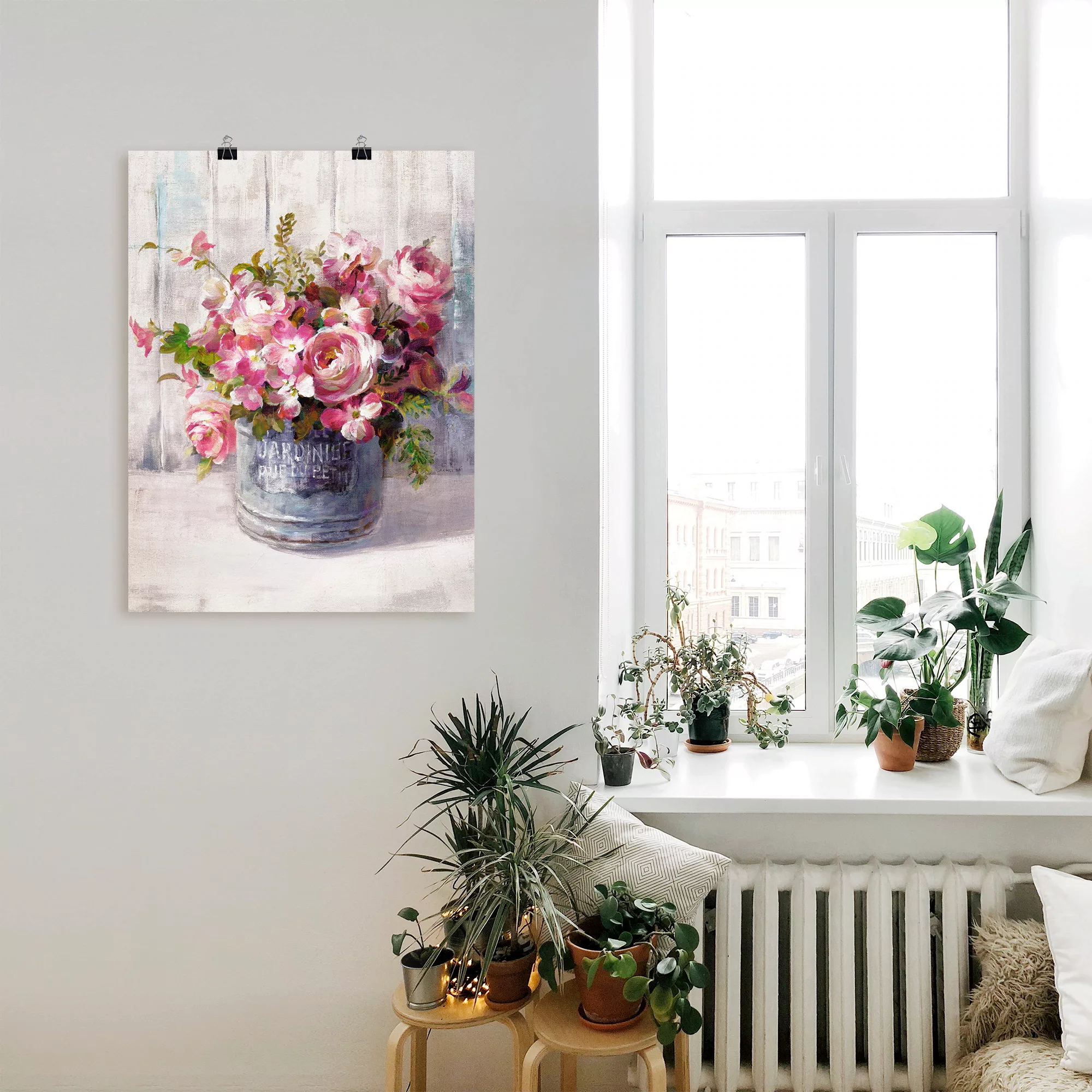 Artland Wandbild "Gartenblumen I", Blumen, (1 St.) günstig online kaufen