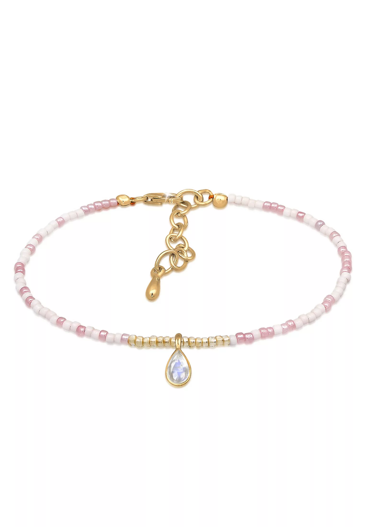 Elli Armband "Beads Trend Basic Mondstein 925 Sterling Silber" günstig online kaufen