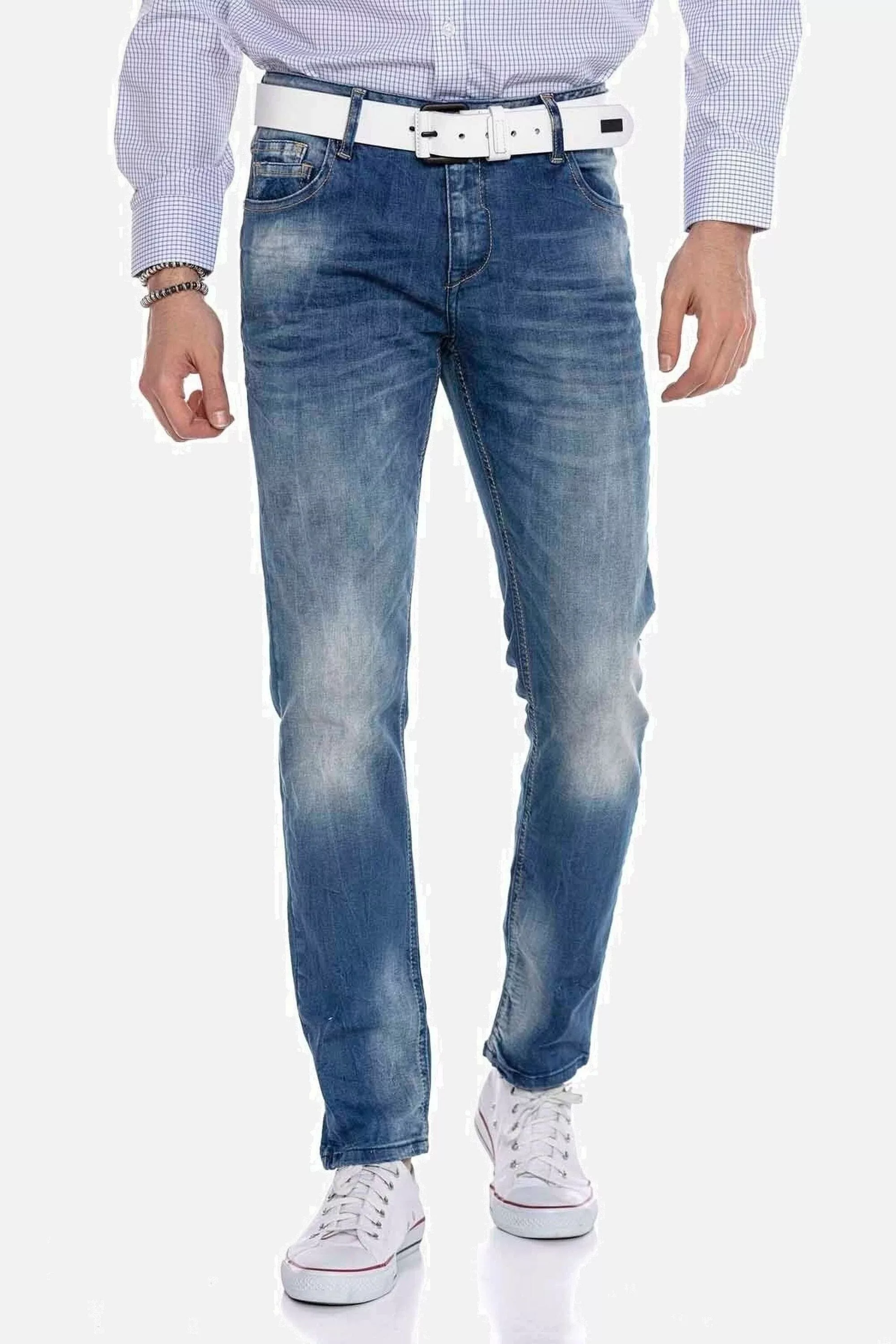 Cipo & Baxx 5-Pocket-Jeans "Jeans", im Straight Fit günstig online kaufen