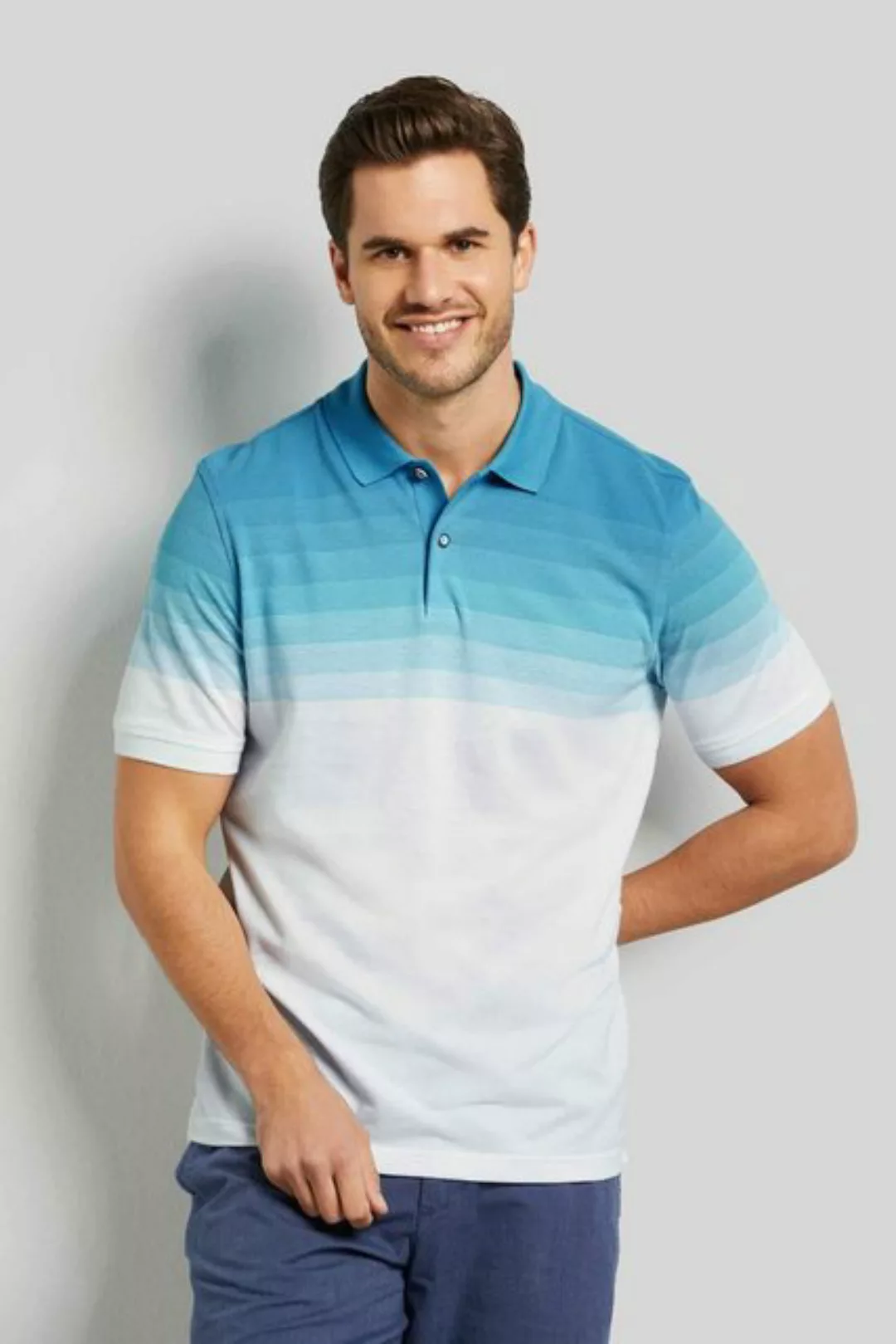 bugatti Poloshirt mit Farbverlauf günstig online kaufen