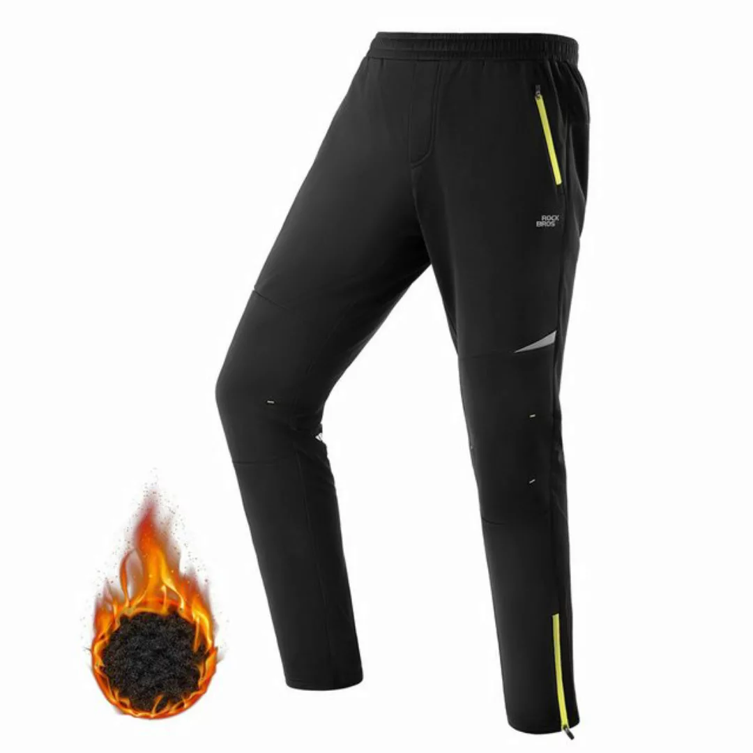 ROCKBROS Fahrradhose Winter Herren Winddicht Warm Atmungsaktiv Freizeithose günstig online kaufen