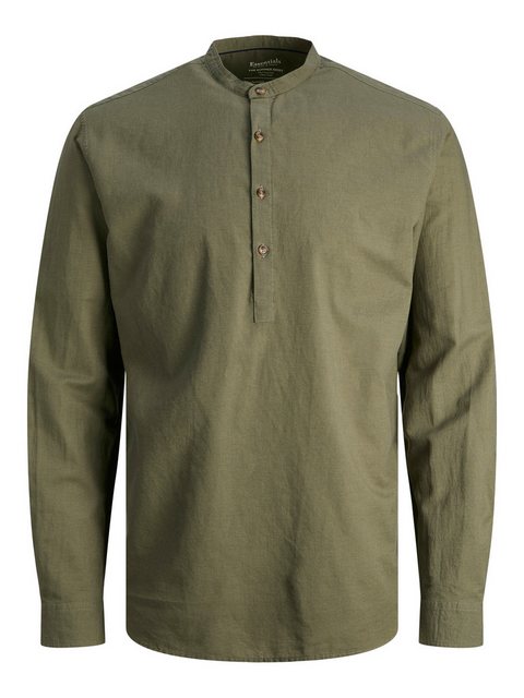 Jack & Jones Langarmhemd JJESUMMER TUNIC LINEN BLEND SHIRT LS SN günstig online kaufen