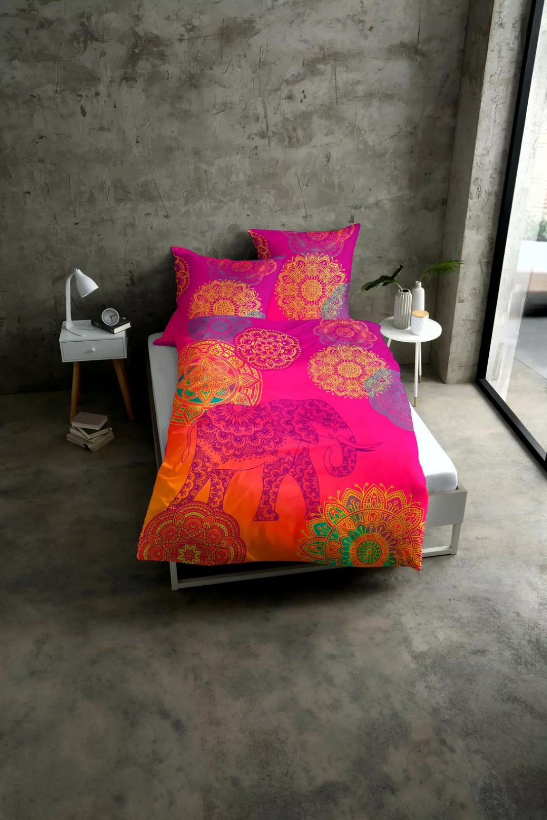sister s. Bettwäsche »Noida«, (3 tlg.), mit farbenfrohen Mandalas günstig online kaufen