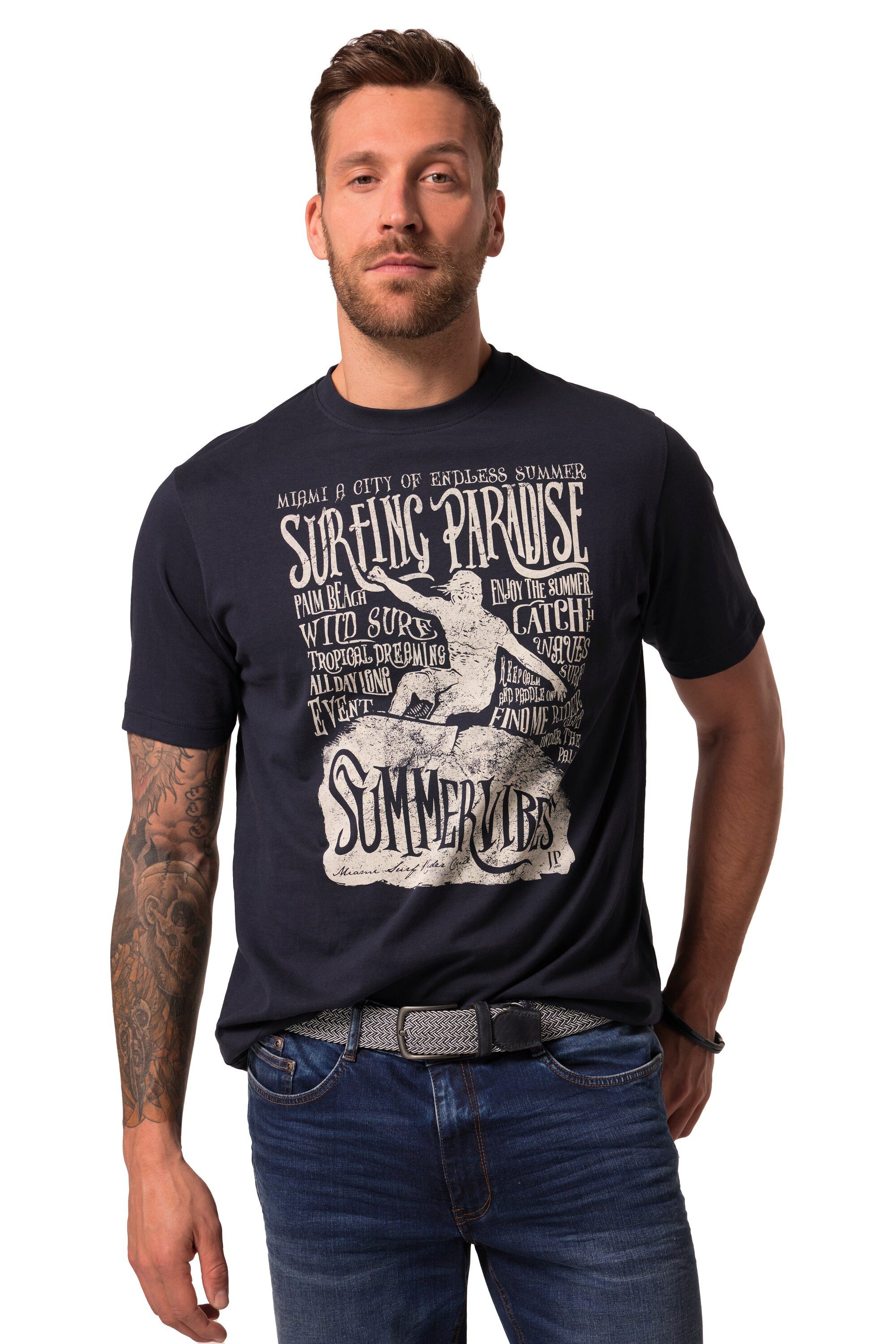 JP1880 T-Shirt JP1880 T-Shirts 2er-Pack Halbarm günstig online kaufen