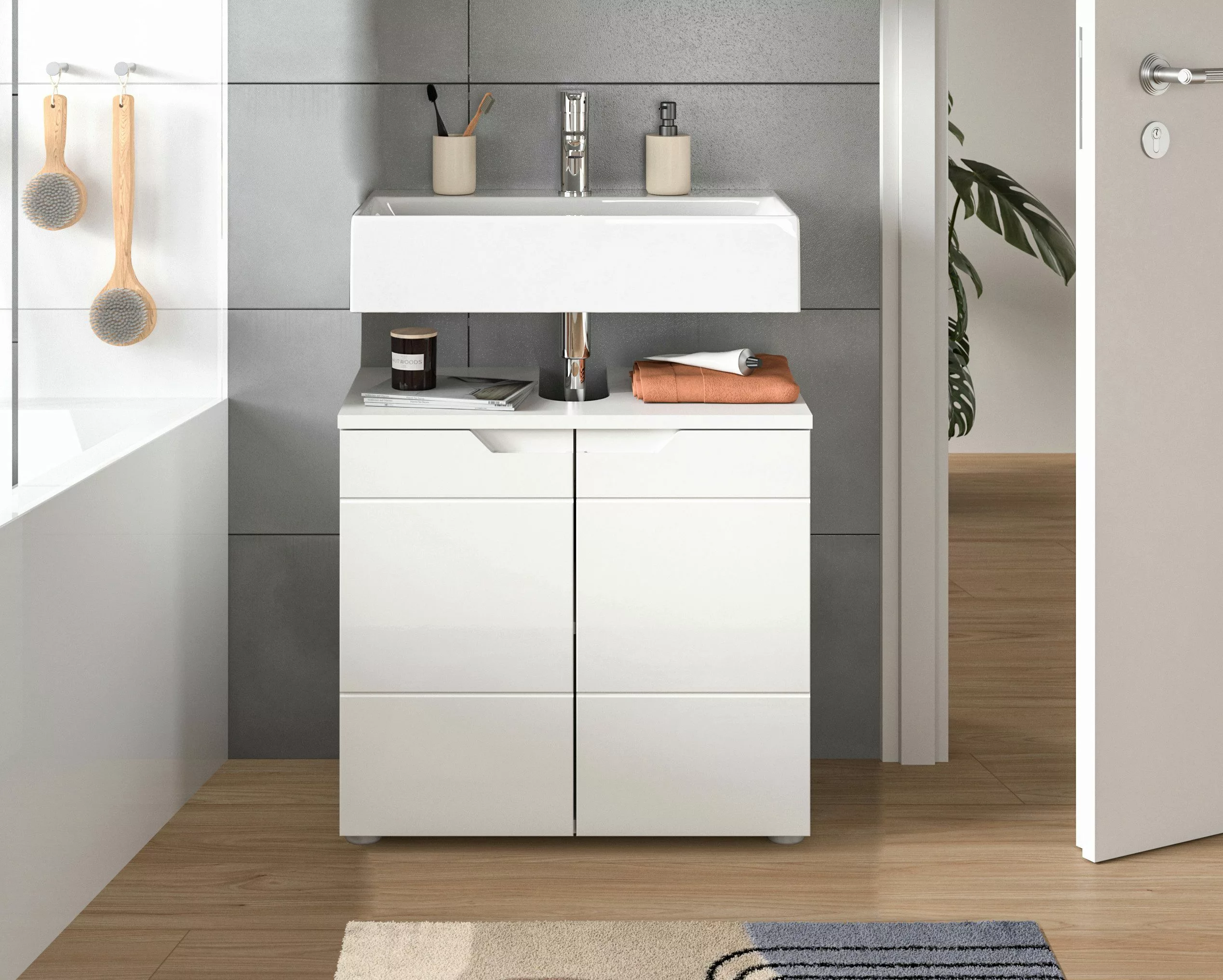 INOSIGN Waschbeckenunterschrank CAPRI, Breite 63 cm, günstig online kaufen
