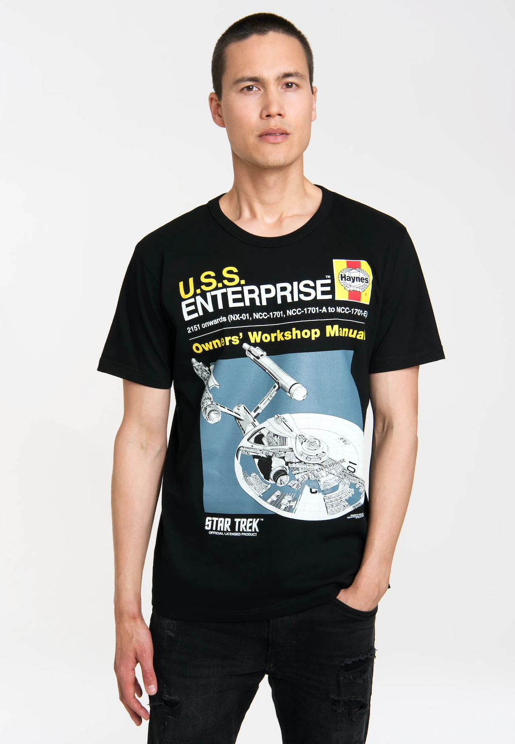 LOGOSHIRT T-Shirt "Haynes Manual - Star Trek", mit tollem Frontdruck günstig online kaufen