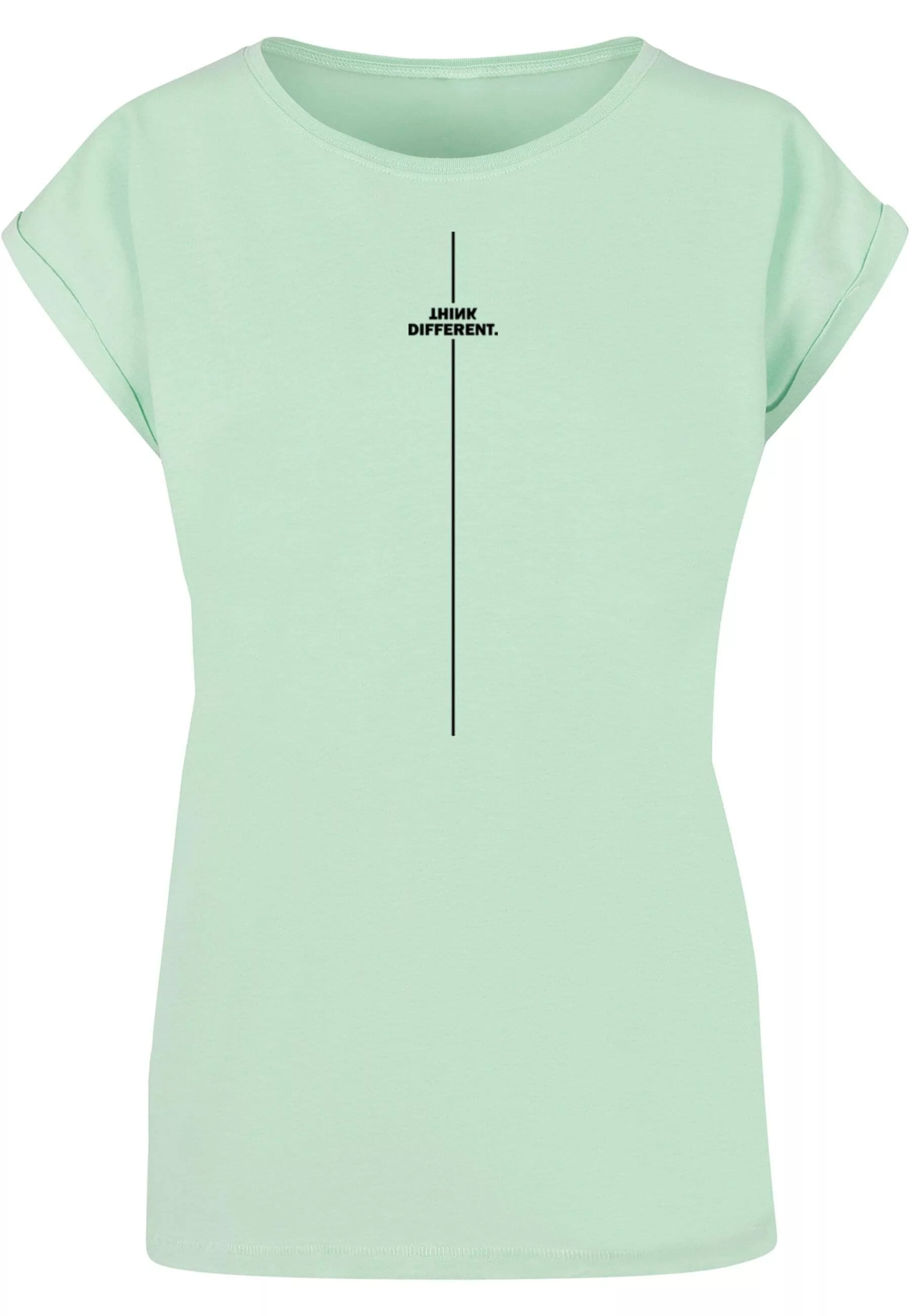 Merchcode T-Shirt "Merchcode Damen Ladies Think Different Extended Shoulder günstig online kaufen