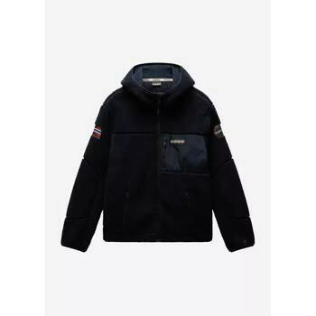 Napapijri  Daunenjacken Yupik full zip hoodie  - black günstig online kaufen