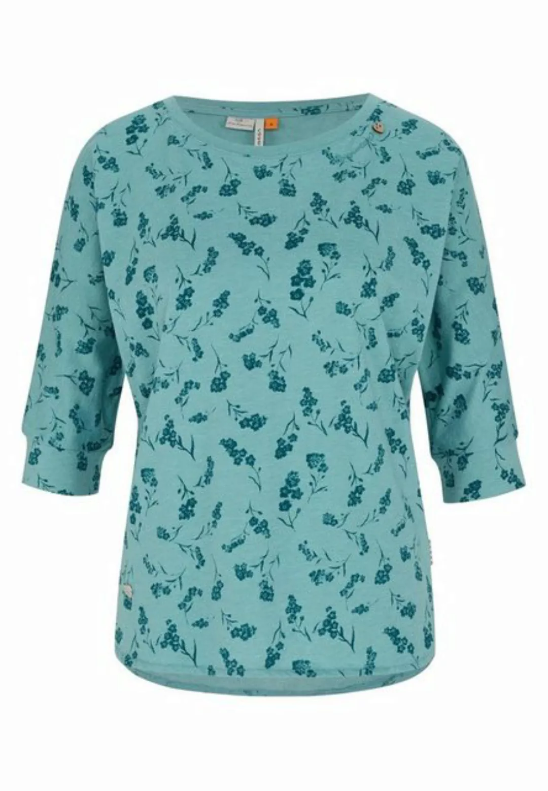 Ragwear Langarmshirt SHIMONA PRINT mit Allover Druck, hinten etwas länger a günstig online kaufen