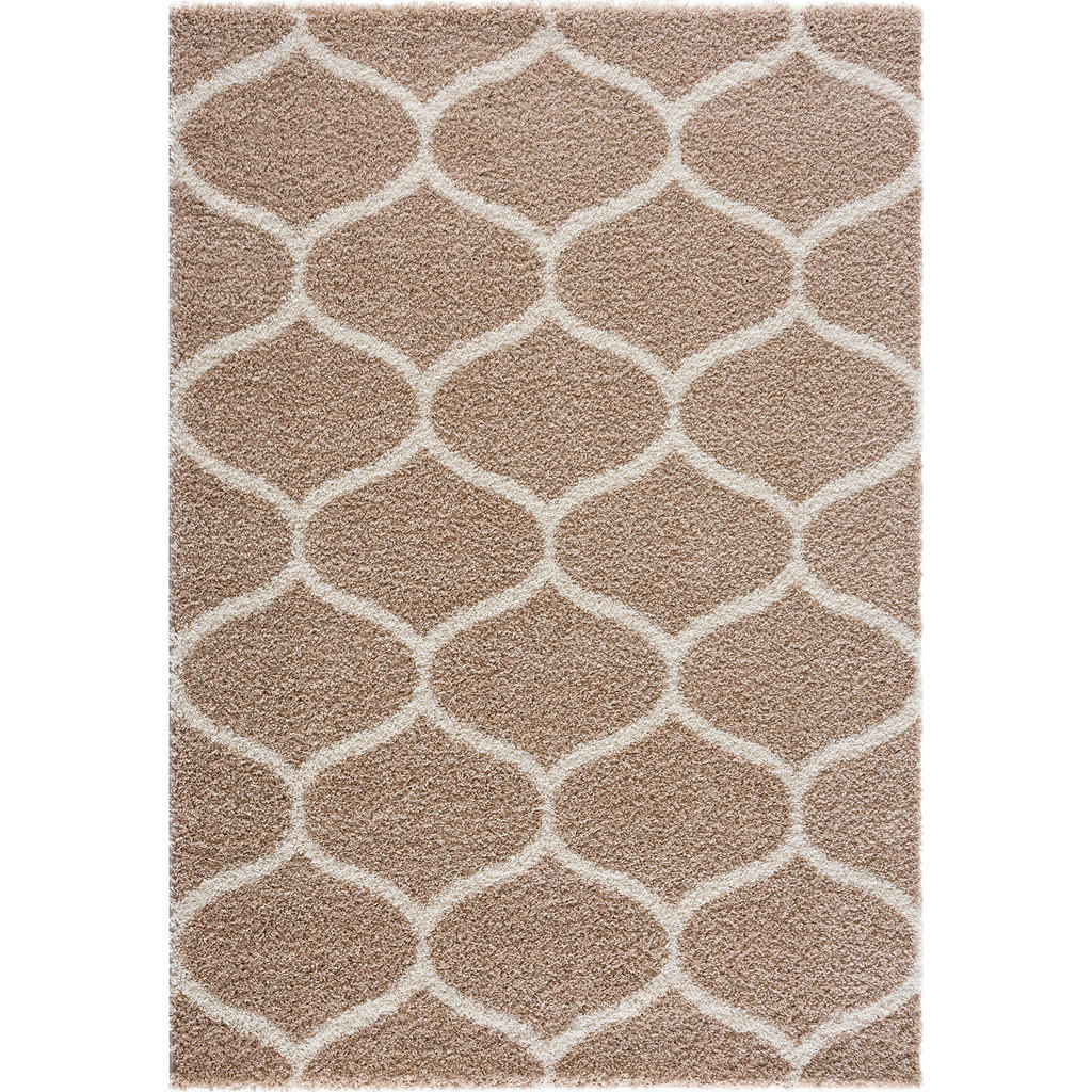 Sanat Hochflorteppich MADRID beige B/H/L: ca. 80x3x150 cm günstig online kaufen