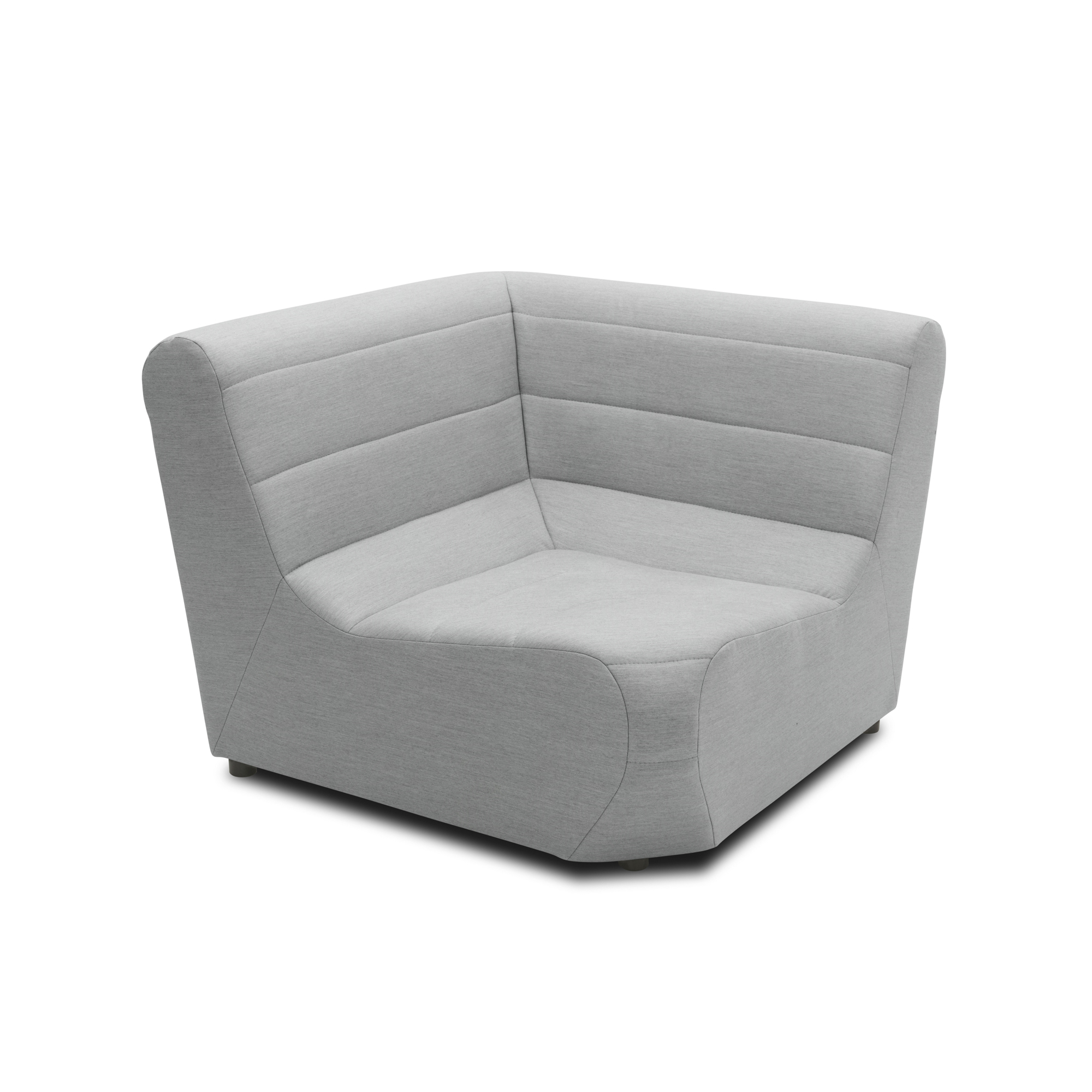 Outdoor Sofa 300 002 Polsterecke, Gartenmöbel, Eckmöbel, Sofa, silber, 106 günstig online kaufen