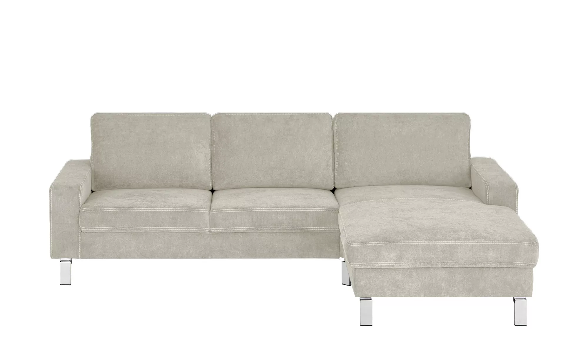 Ecksofa  Coline ¦ beige ¦ Maße (cm): B: 258 H: 86 T: 184 Polstermöbel > Sof günstig online kaufen