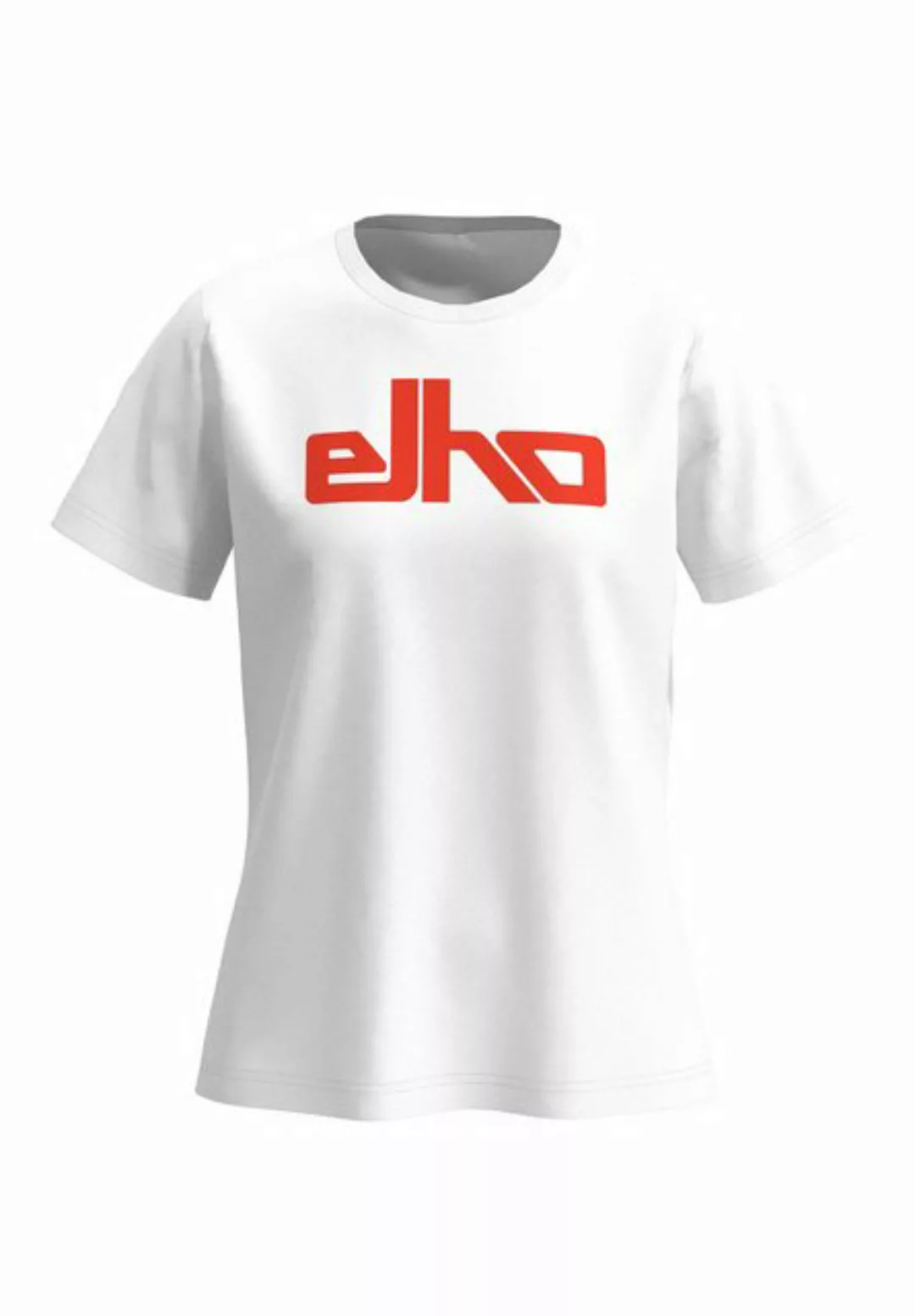 Elho Rundhalsshirt mit elho Logo-Print günstig online kaufen