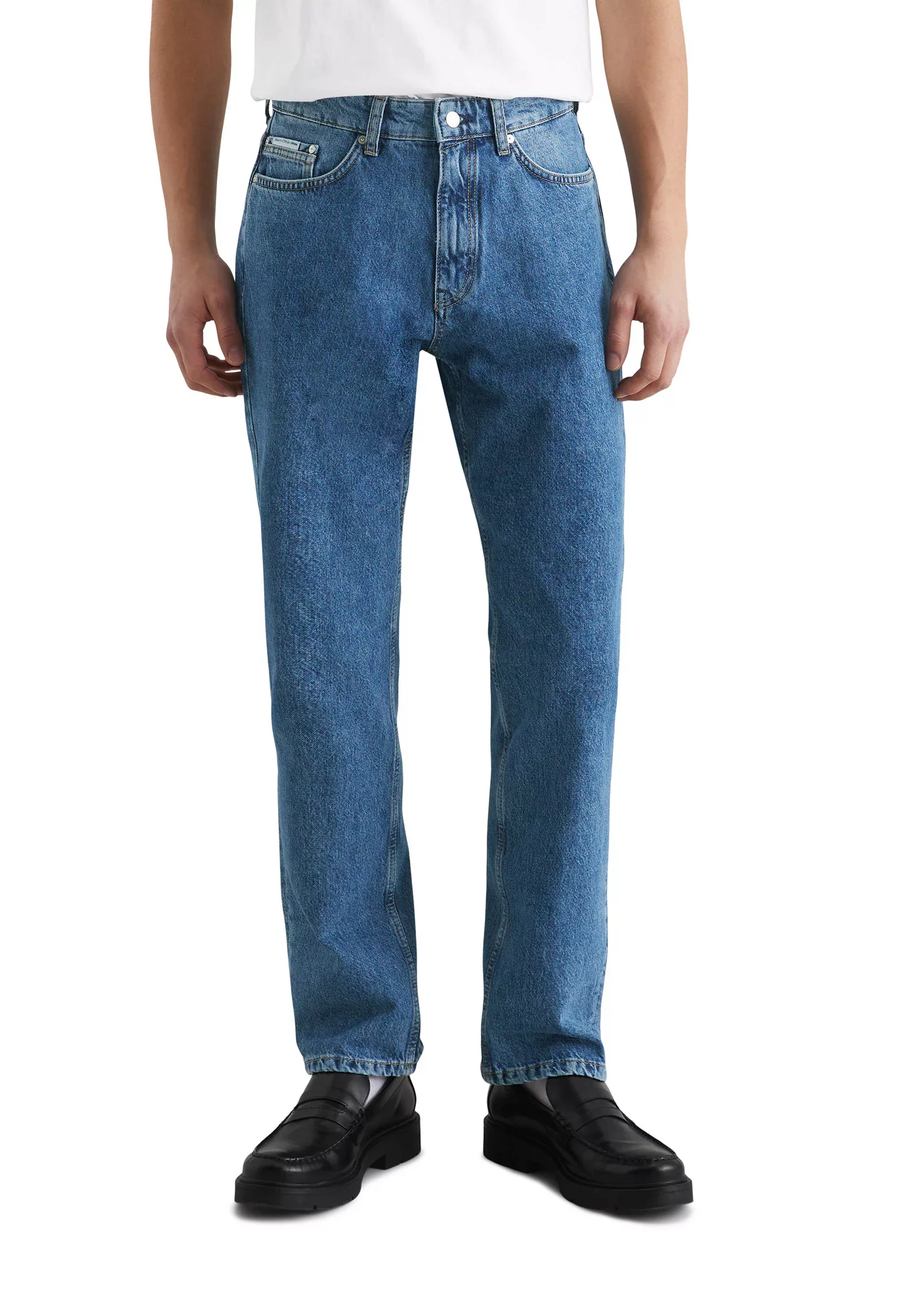 Marc OPolo DENIM Straight-Jeans "aus reiner Bio-Baumwolle" günstig online kaufen