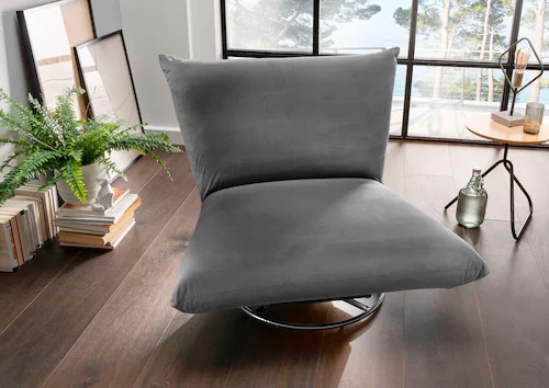 INOSIGN Drehsessel "Cremona", 360 drehbar mit Metallfuß günstig online kaufen