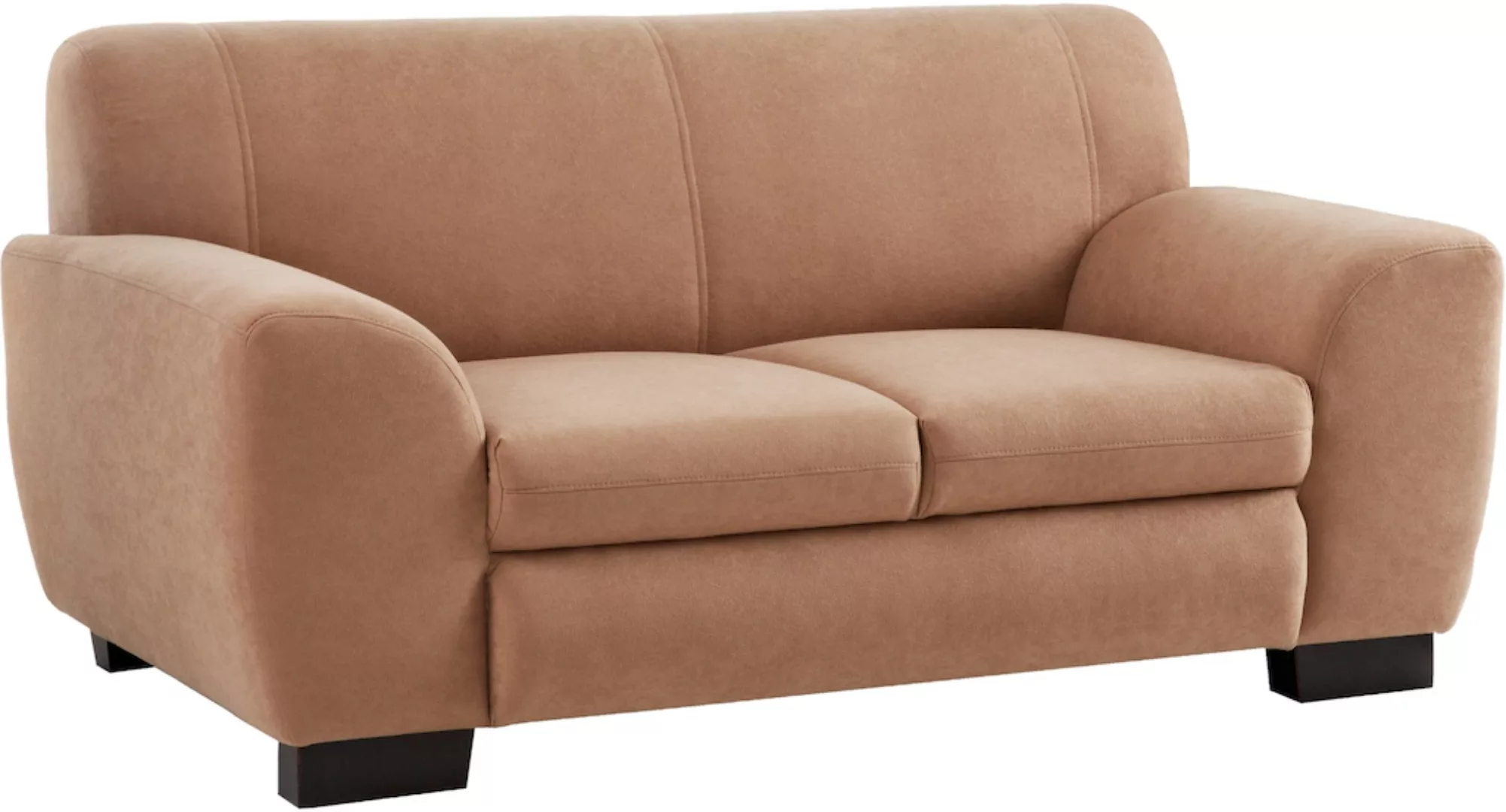 Home affaire Sofa "Nika L-Form", als 2-oder 3-Sitzer, in Microfaser PRIMABE günstig online kaufen