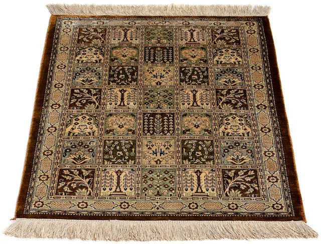 morgenland Orientteppich »Perser - Ghom - 73 x 55 cm - mehrfarbig«, rechtec günstig online kaufen