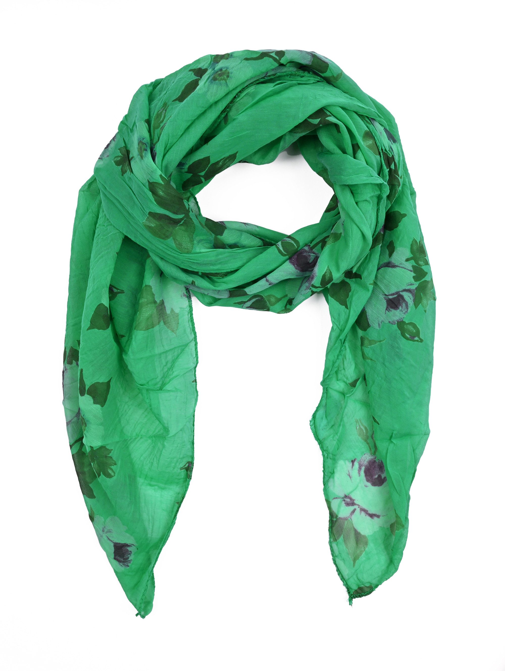 Goodman Design Modeschal Schrägschal mit Blumenmuster günstig online kaufen